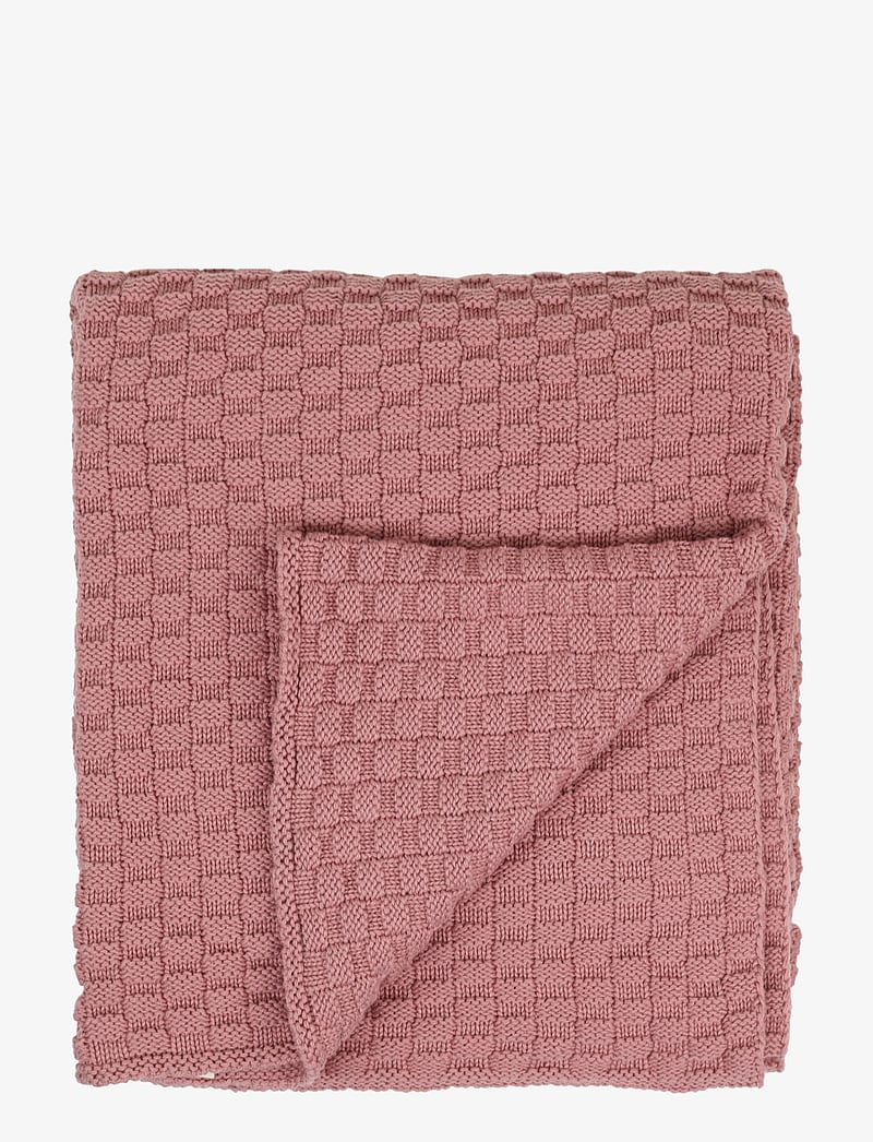 Rätt Start - Tax ECO, blanket, blue/grey - babydecken - pink - 0