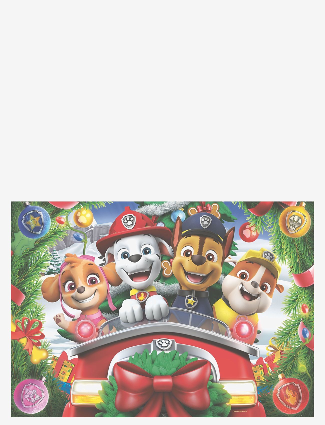 Ravensburger - Paw Patrol Christmas Giant 24p - klassiska pussel - multi coloured - 1