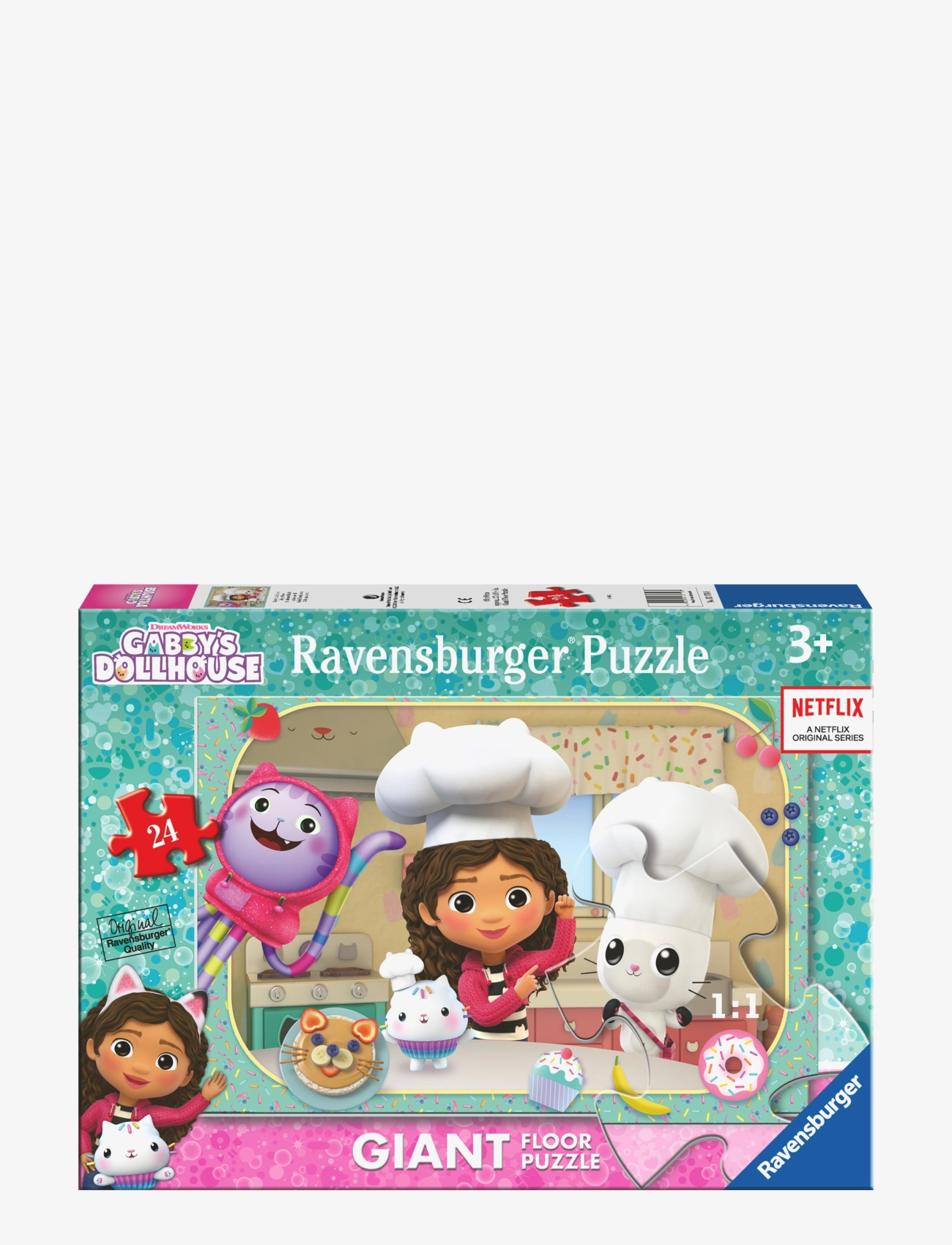 Ravensburger Gabby's Dollhouse Giant Floor puzzle 24p - 4 for 3 - MULTI COLOURED / multi