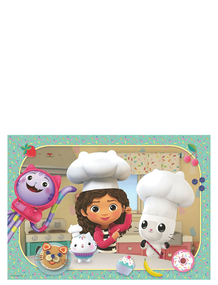 Ravensburger - Gabby's Dollhouse Giant Floor puzzle 24p - klassísk púsl - multi coloured - 1