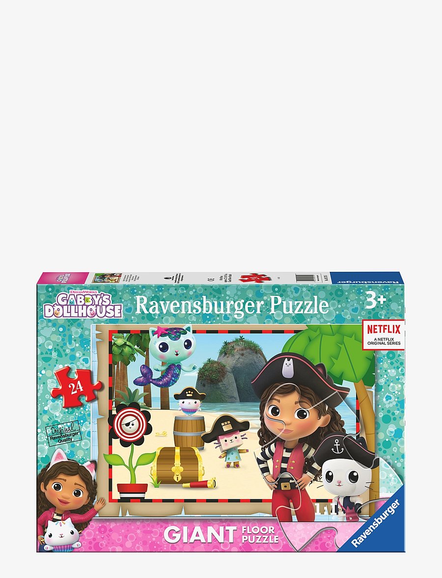 Ravensburger - Gabby's Dollhouse Giant Floor puzzle B 24p - klassísk púsl - multi coloured - 0