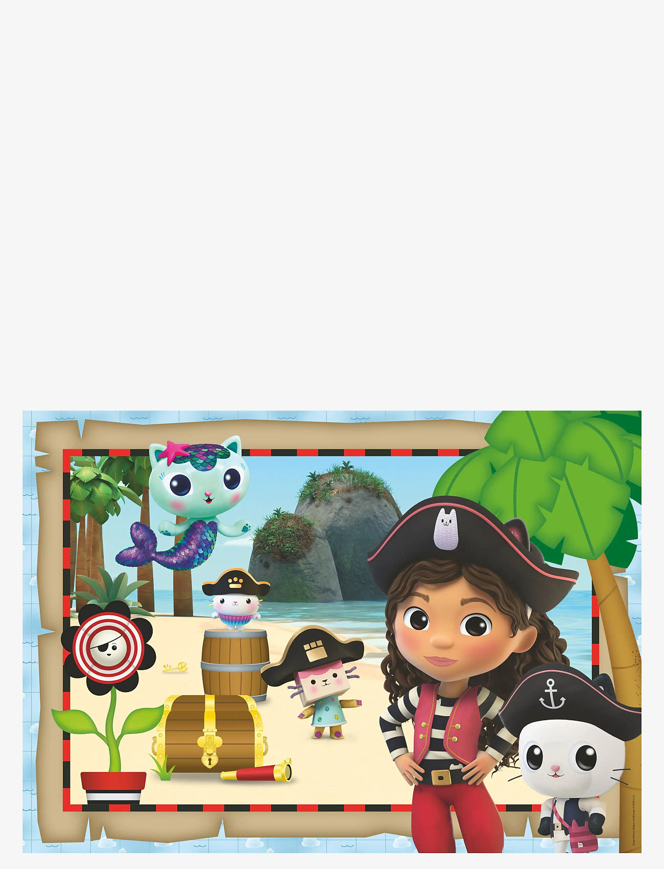 Ravensburger - Gabby's Dollhouse Giant Floor puzzle B 24p - klassiske puslespil - multi coloured - 1