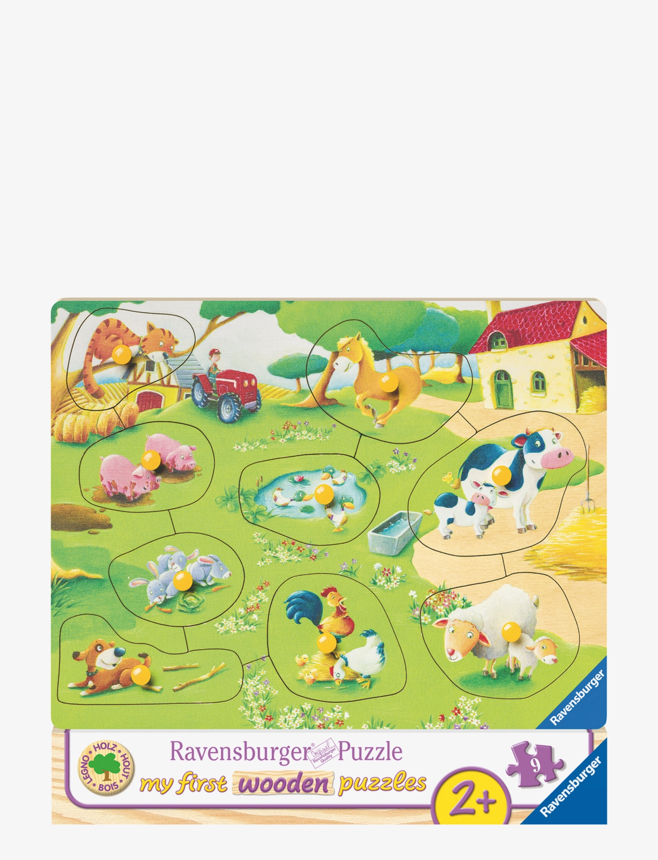 Ravensburger - Animal Farm 9p - multi coloured - 1