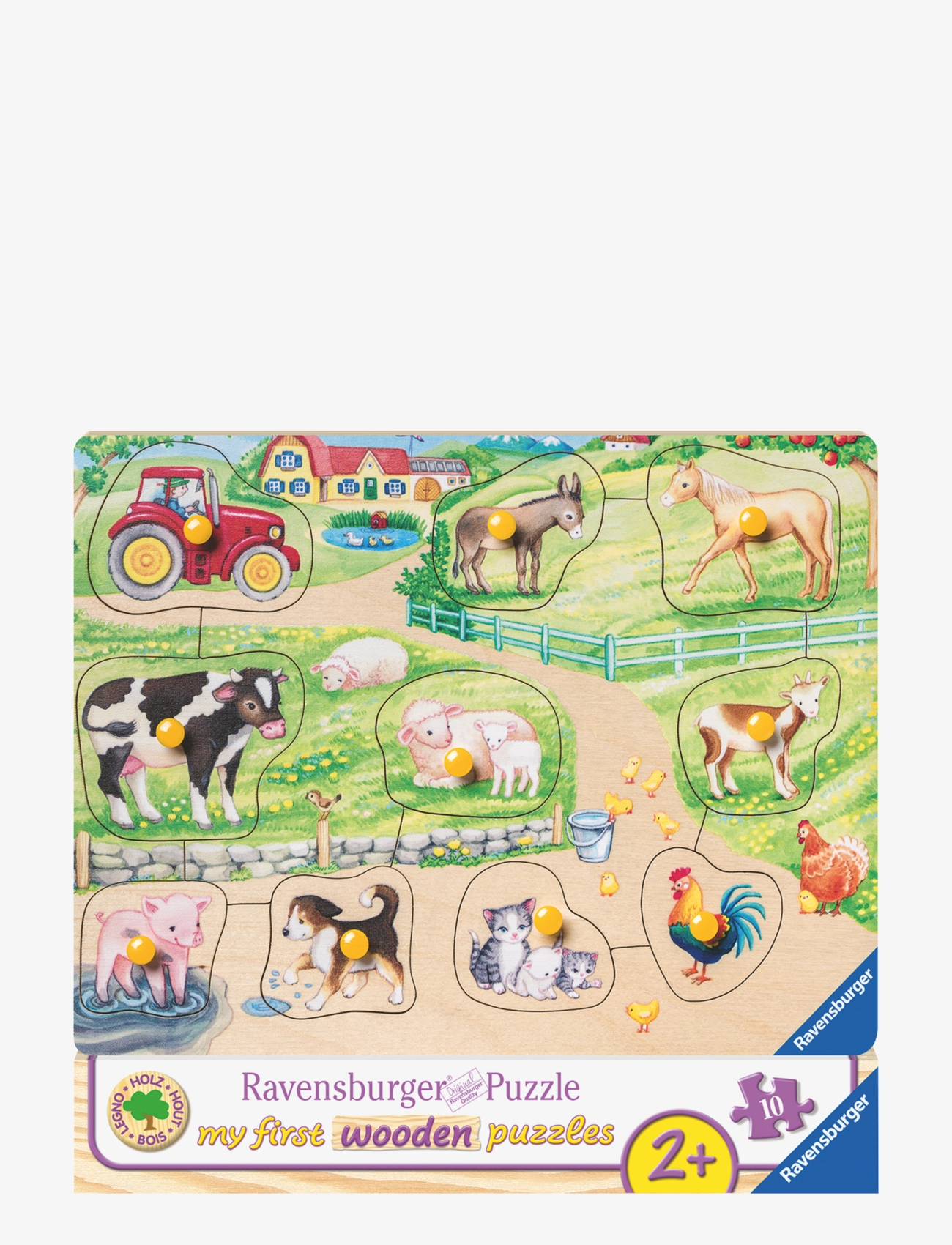 Ravensburger - Mornings At The Farm 10p - multi coloured - 1