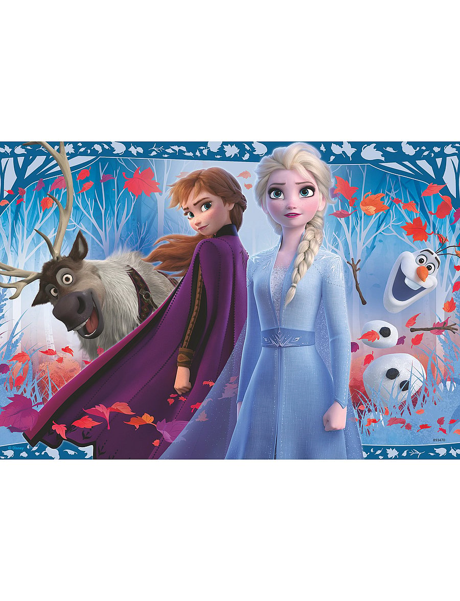 Ravensburger - Frozen 2 Journey Into The Unknown 2x12p - klassísk púsl - multi coloured - 2