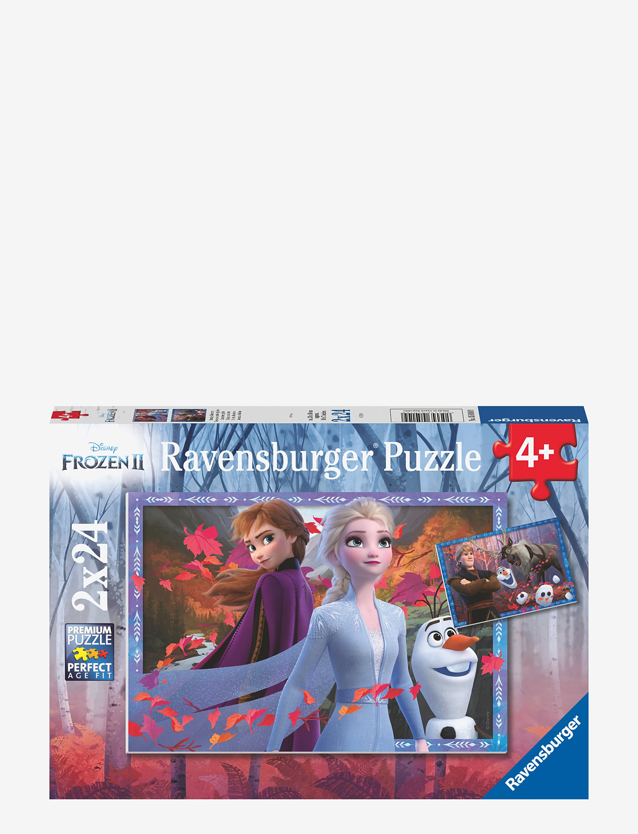 Ravensburger - Frozen 2 Frosty Adventures 2x24p - klassiska pussel - multi coloured - 1