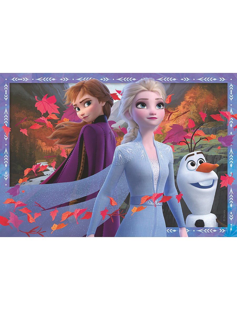 Ravensburger - Frozen 2 Frosty Adventures 2x24p - klassísk púsl - multi coloured - 0