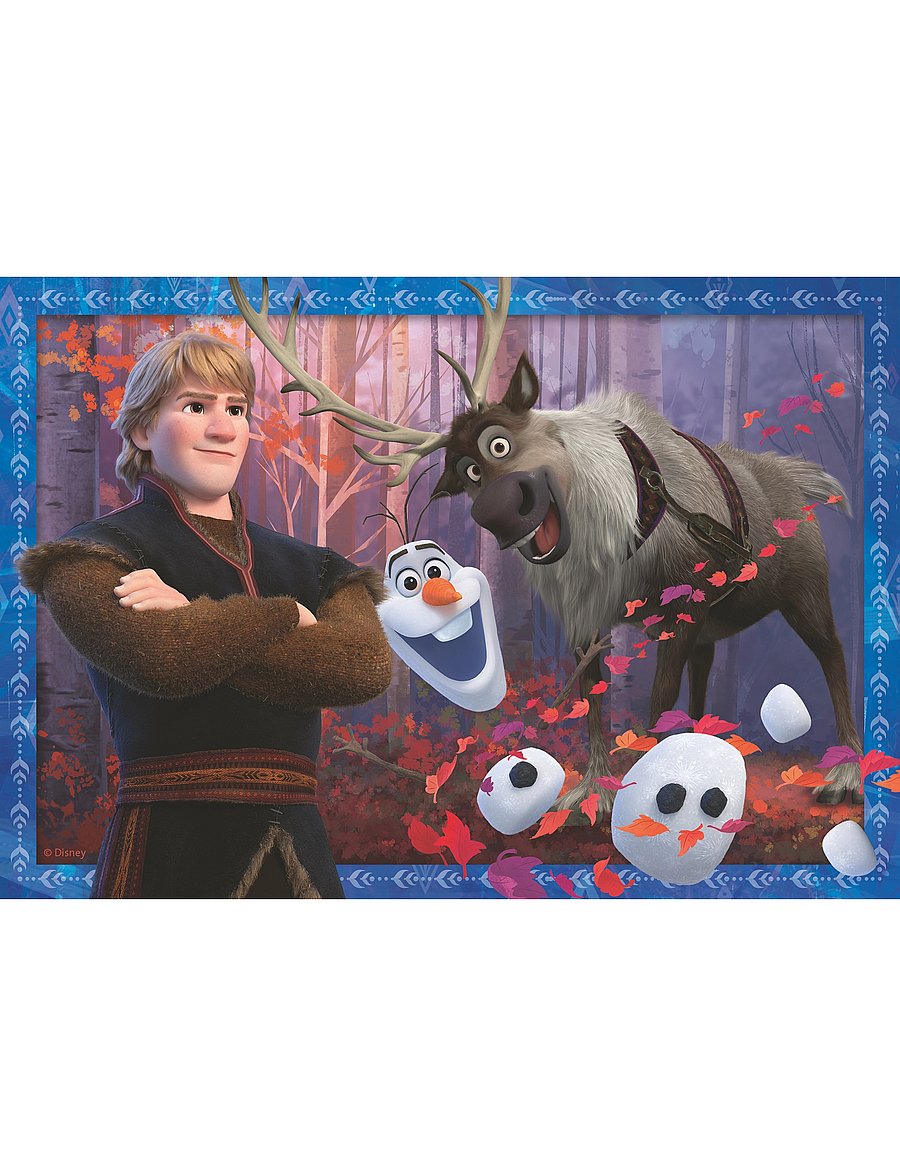 Ravensburger - Frozen 2 Frosty Adventures 2x24p - klassísk púsl - multi coloured - 2