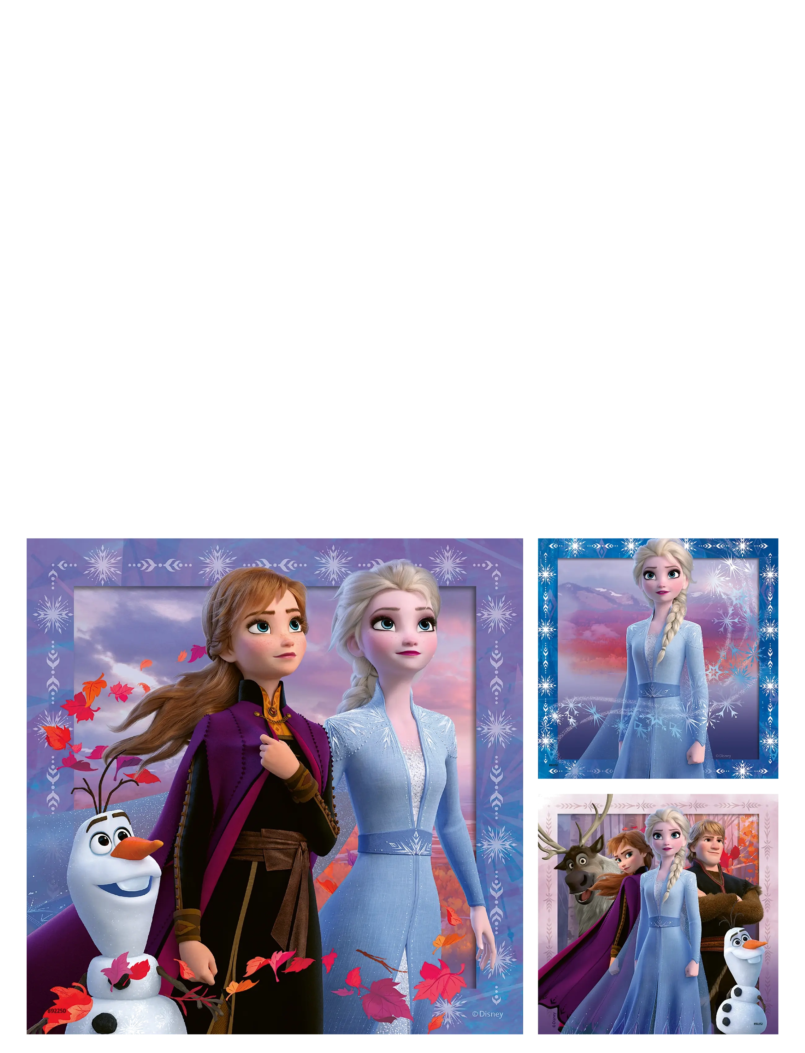 Ravensburger - Frozen 2 The Journey Starts 3x49p - klassiske puslespil - multi coloured - 2