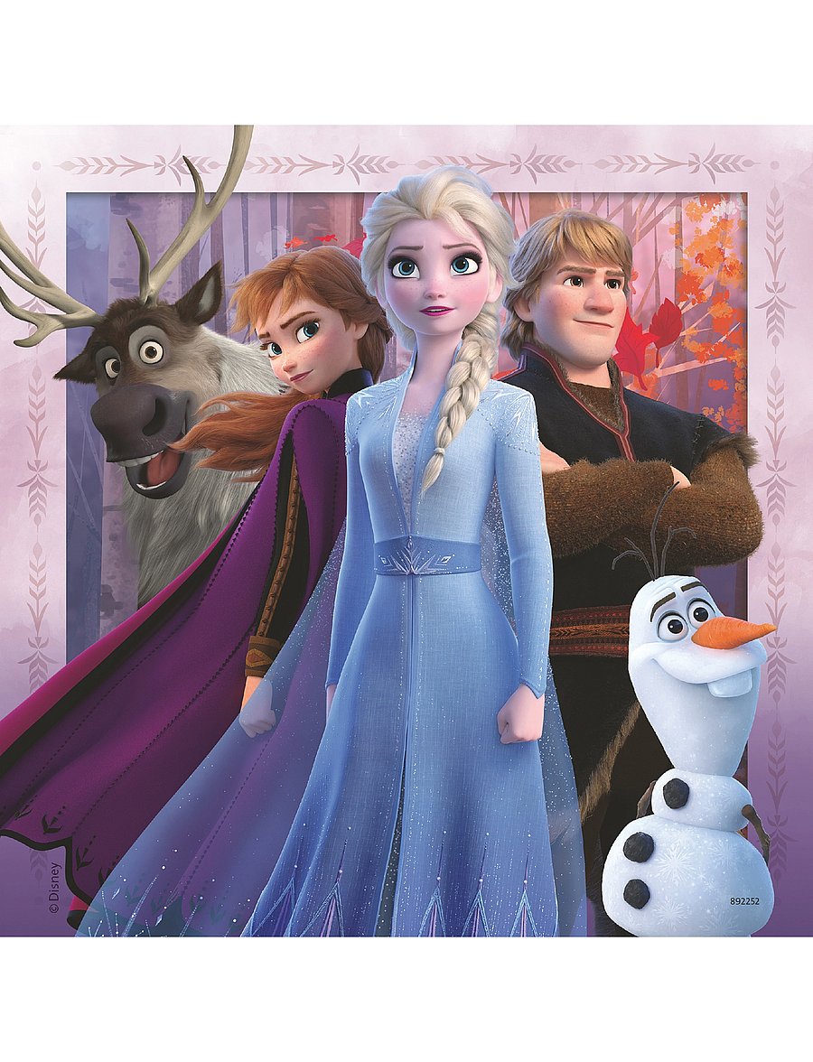 Ravensburger - Frozen 2 The Journey Starts 3x49p - klassísk púsl - multi coloured - 0