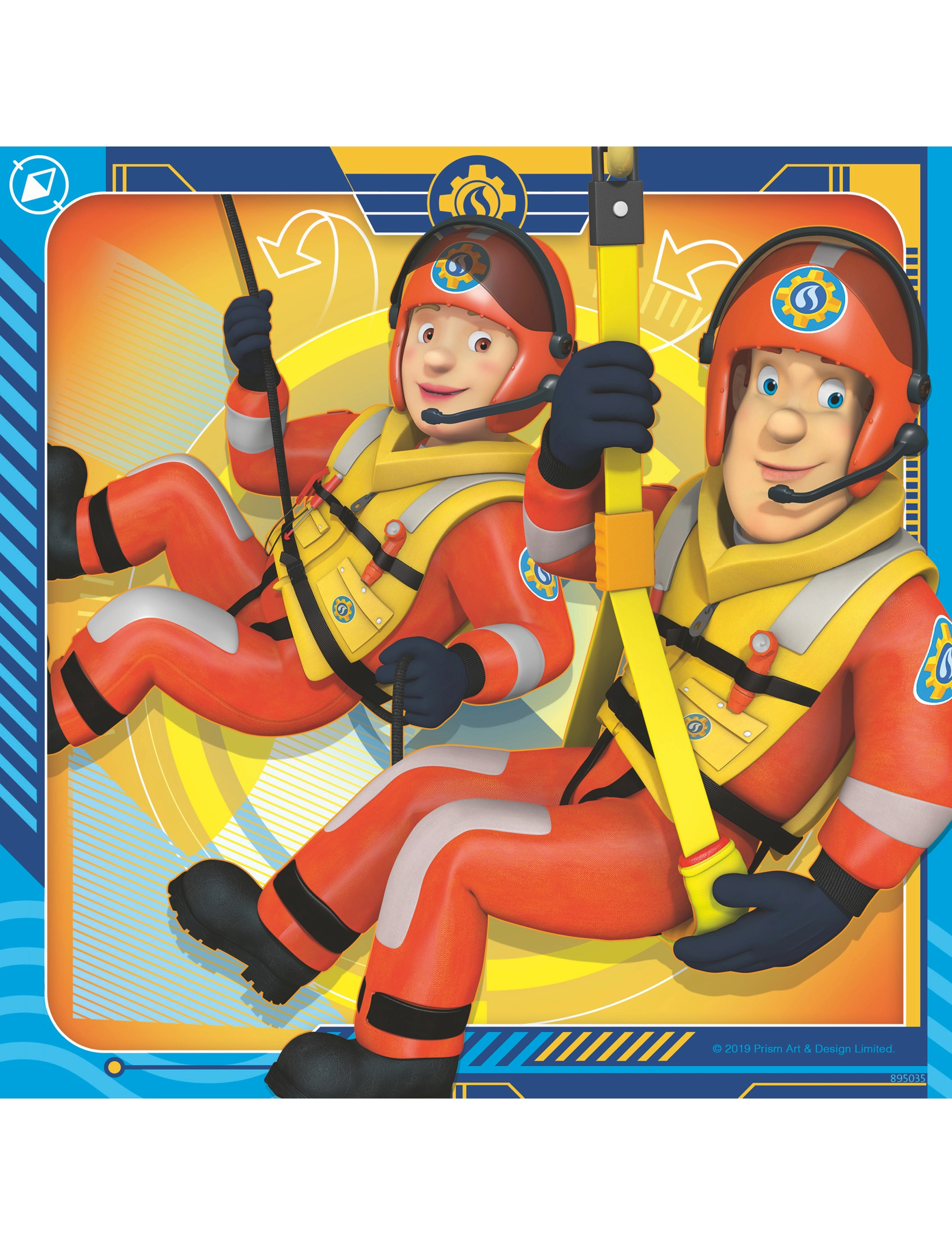 Ravensburger - Fireman Sam To The Rescue! 3x49p - klassísk púsl - multi coloured - 3