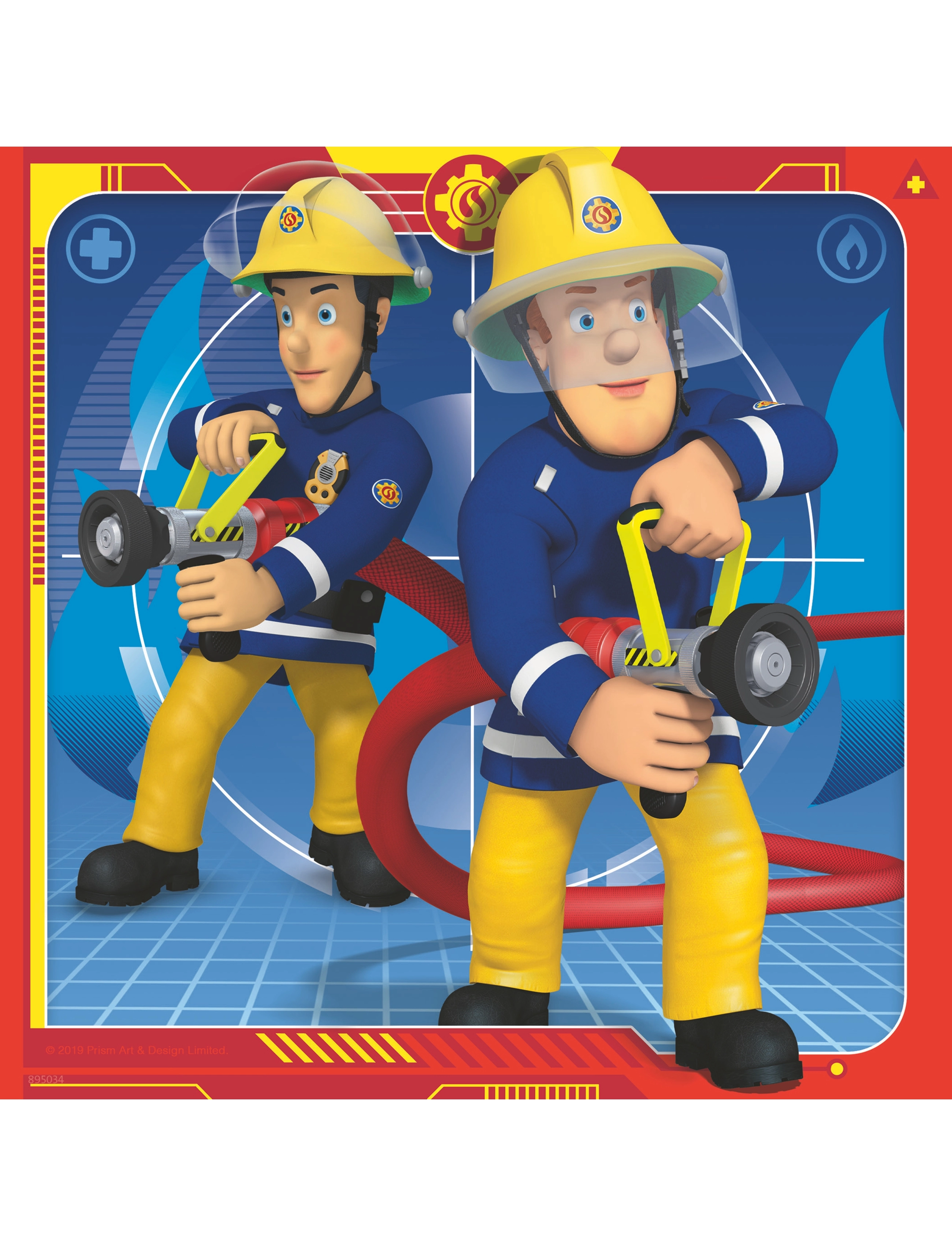 Ravensburger - Fireman Sam To The Rescue! 3x49p - klassísk púsl - multi coloured - 4
