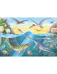 Ravensburger - Dinosaurs Of Land And Sea 2x24p - klassiske puslespil - multi coloured - 1