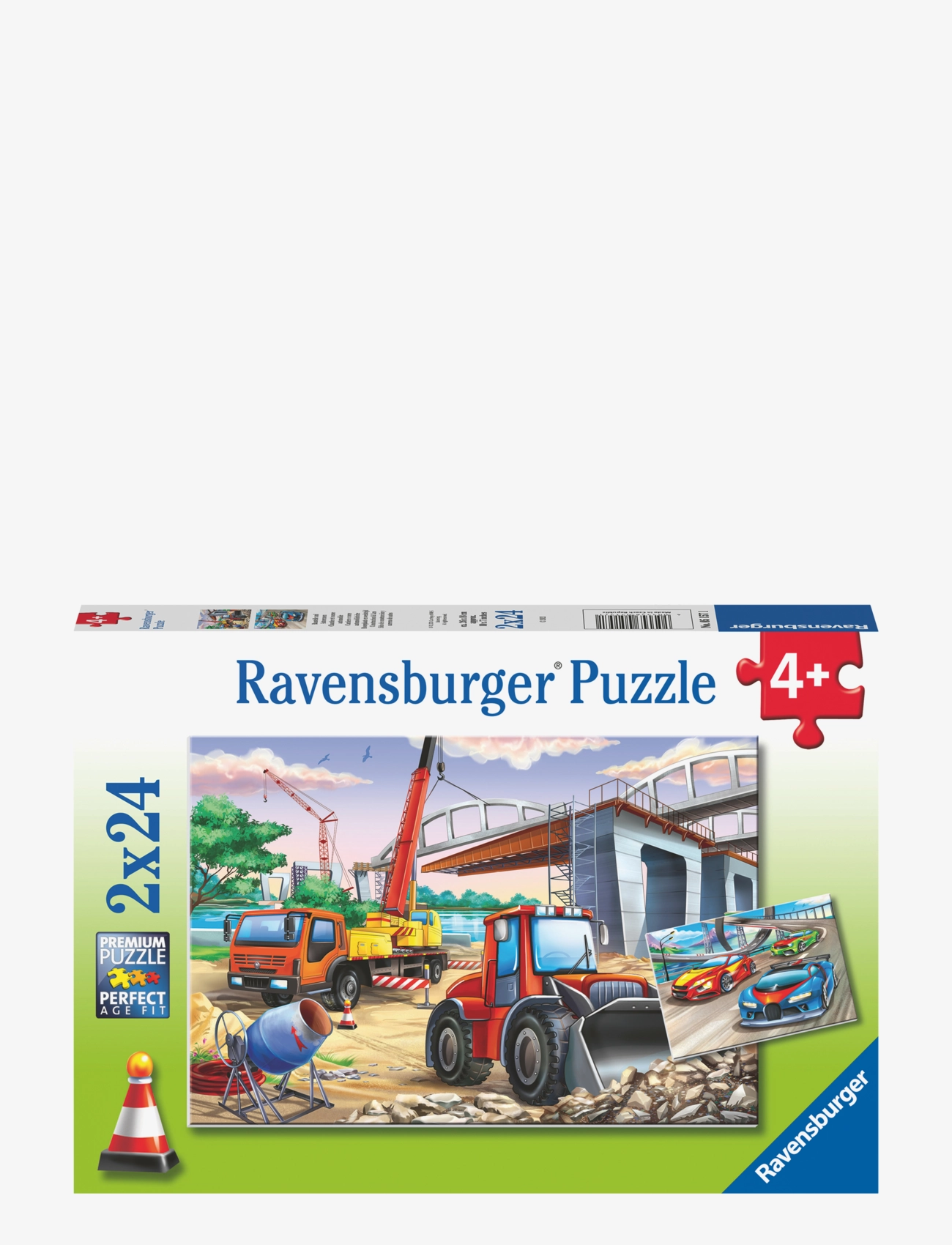 Ravensburger - Construction & Cars 2x24p - multi coloured - 0