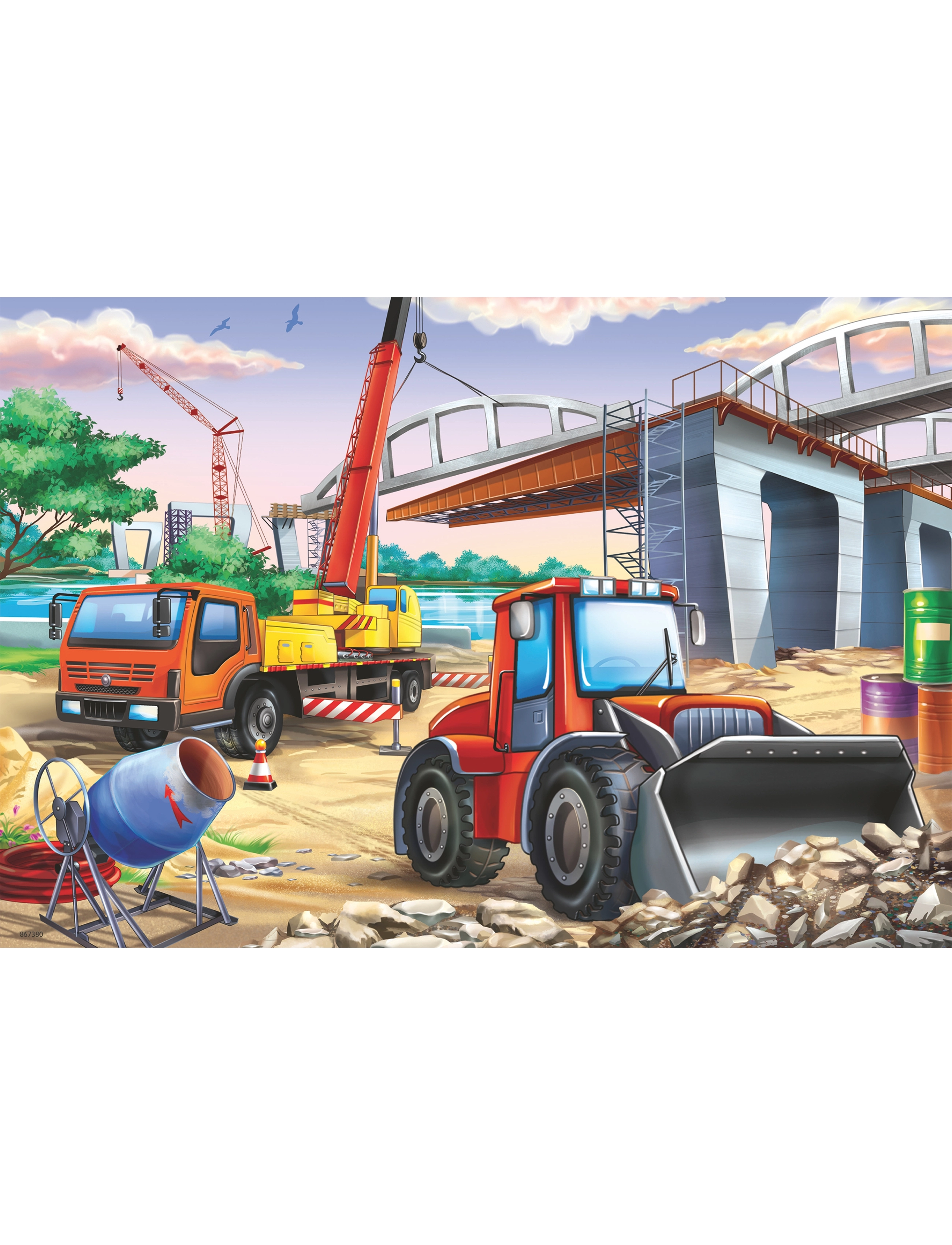 Ravensburger - Construction & Cars 2x24p - multi coloured - 2