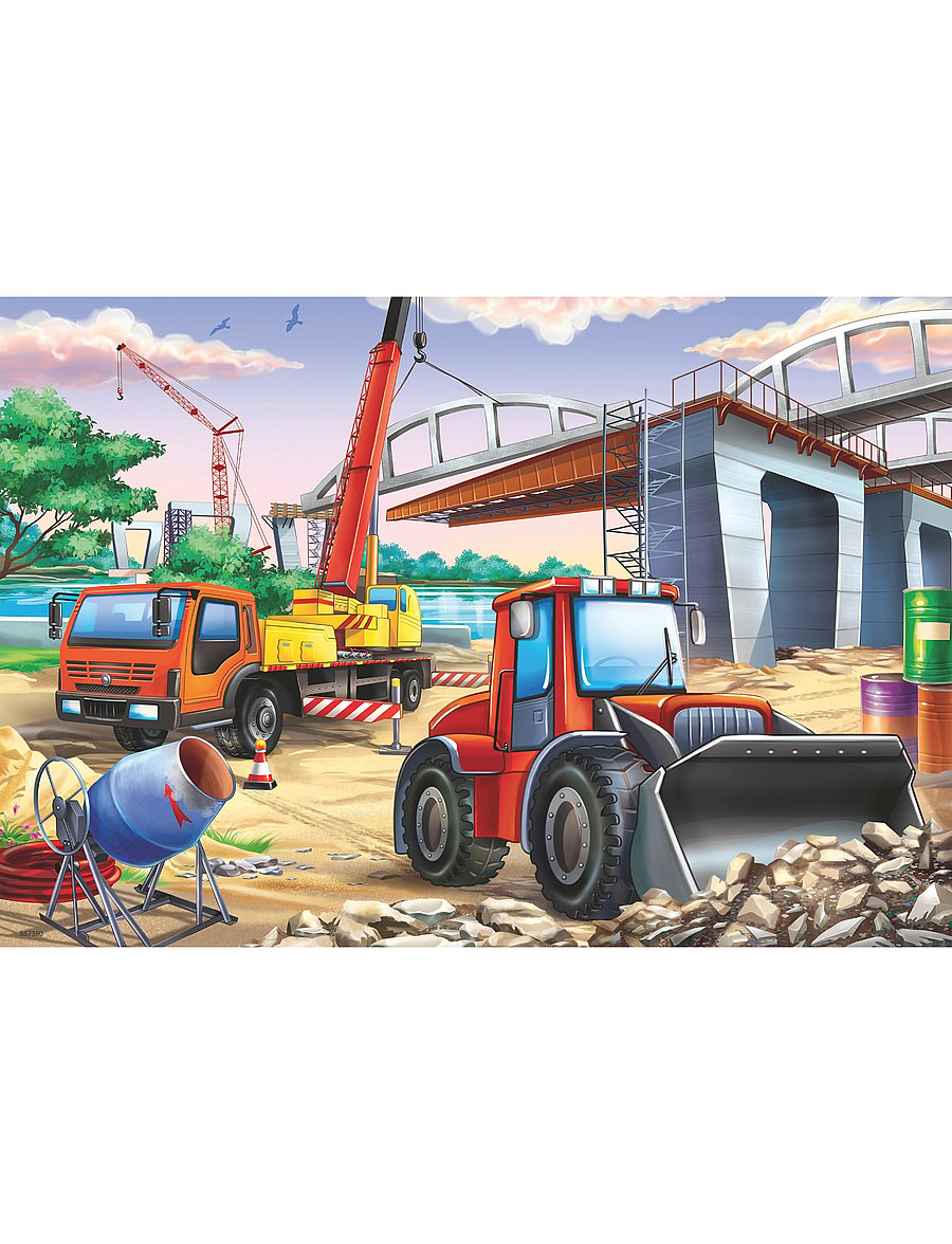 Ravensburger - Construction & Cars 2x24p - multi coloured - 2