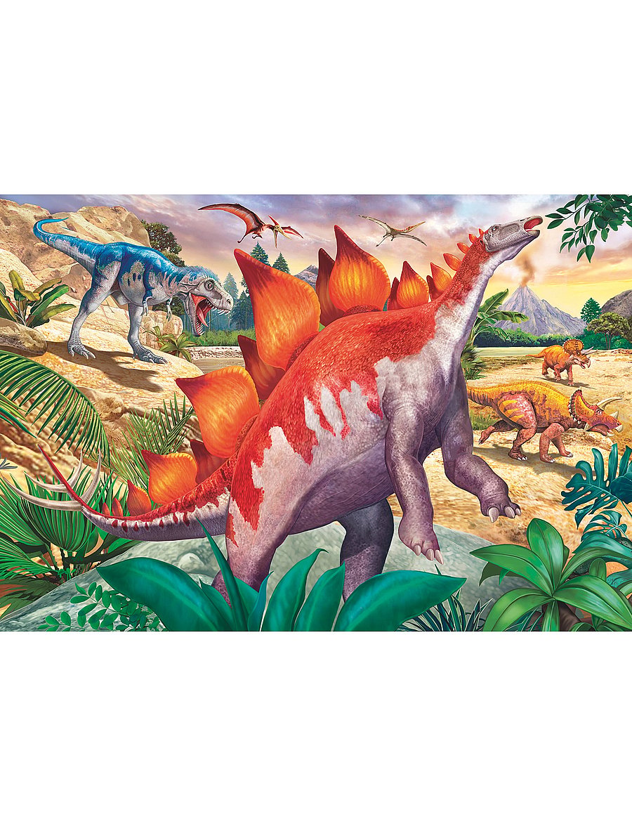 Ravensburger - Jurassic Wildlife 2x24p - klassísk púsl - multi coloured - 0