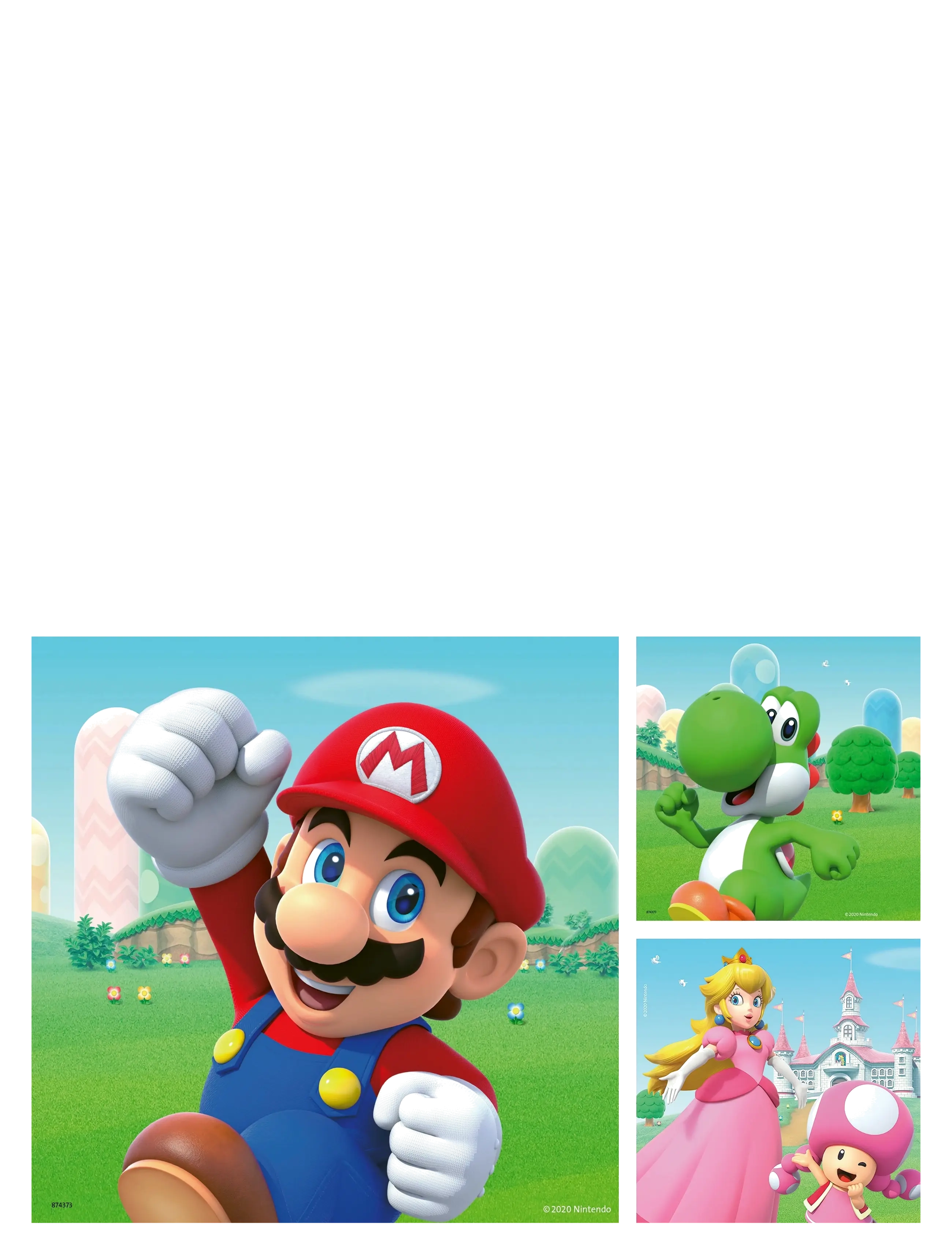 Ravensburger - Super Mario 3x49p - klassiset palapelit - multi coloured - 2