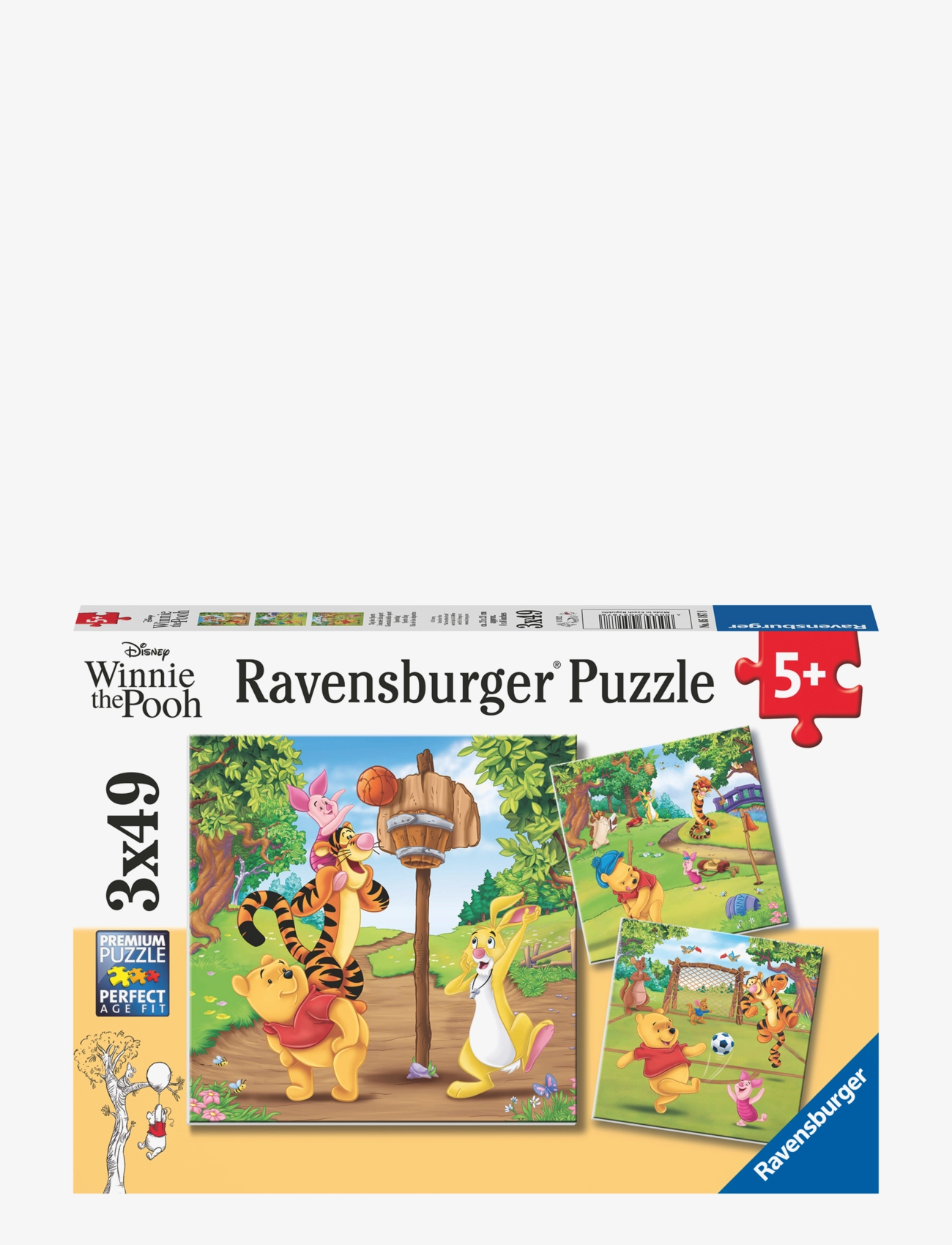 Ravensburger Sports Day 3x49p - 4 for 3 - MULTI COLOURED / multi