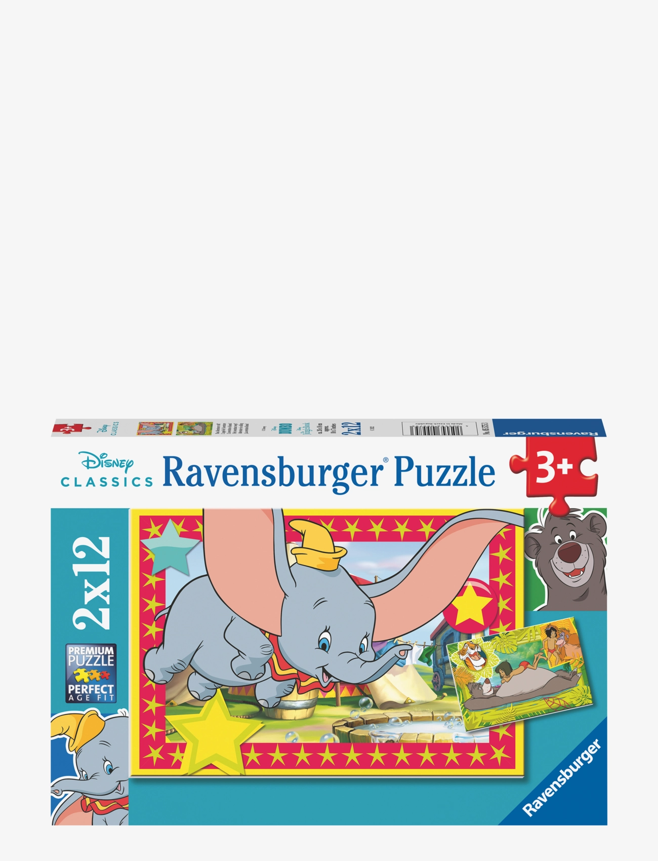 Ravensburger Disney Animals 2x12p2 - Legetøj - MULTI COLOURED / multi