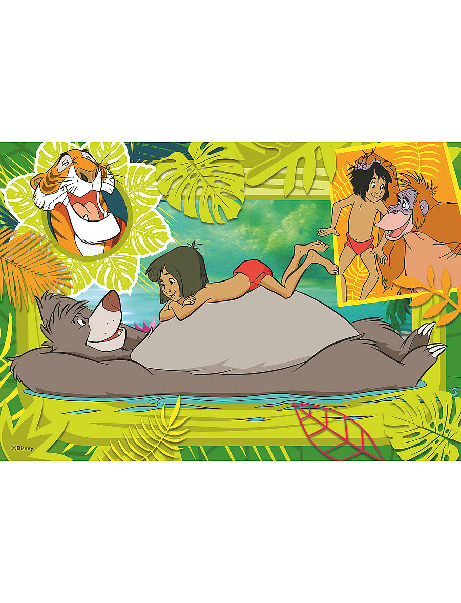 Ravensburger - Disney Animals 2x12p2 - classic puzzles - multi coloured - 1