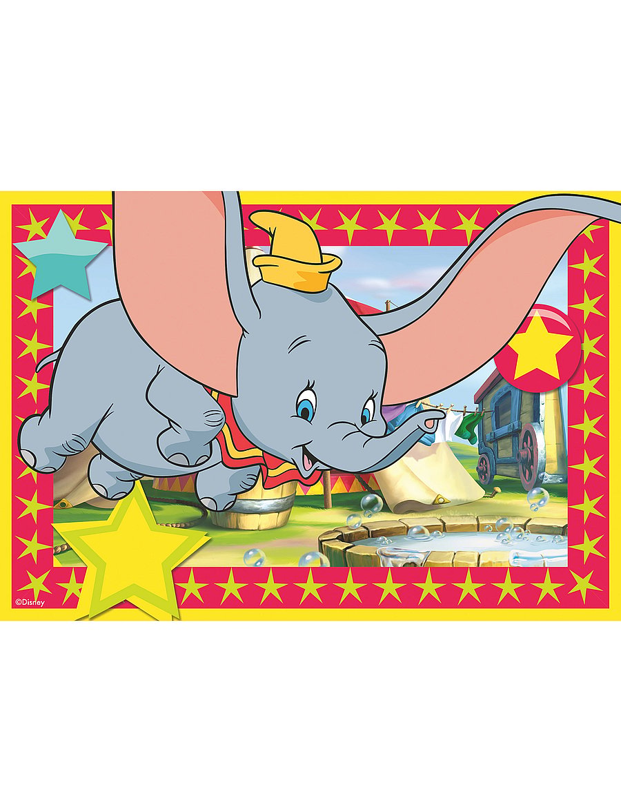 Ravensburger - Disney Animals 2x12p2 - classic puzzles - multi coloured - 2