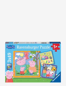 Peppas' Family And Friends 3x49p, Ravensburger