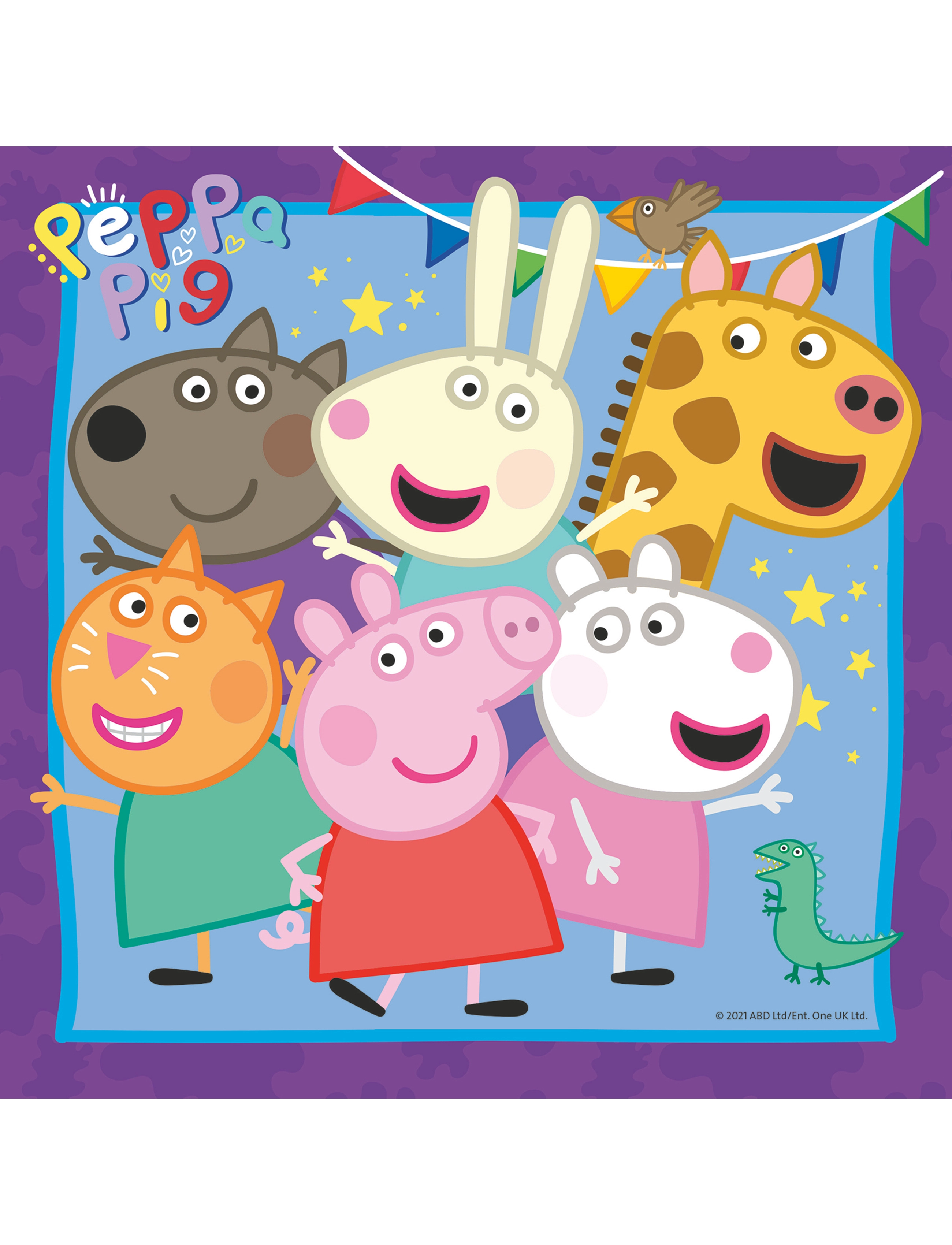 Ravensburger Peppas' Family And Friends 3X49P, One Size, Multi/patterned, Puslespil > Klassiske Puslespil, Børn