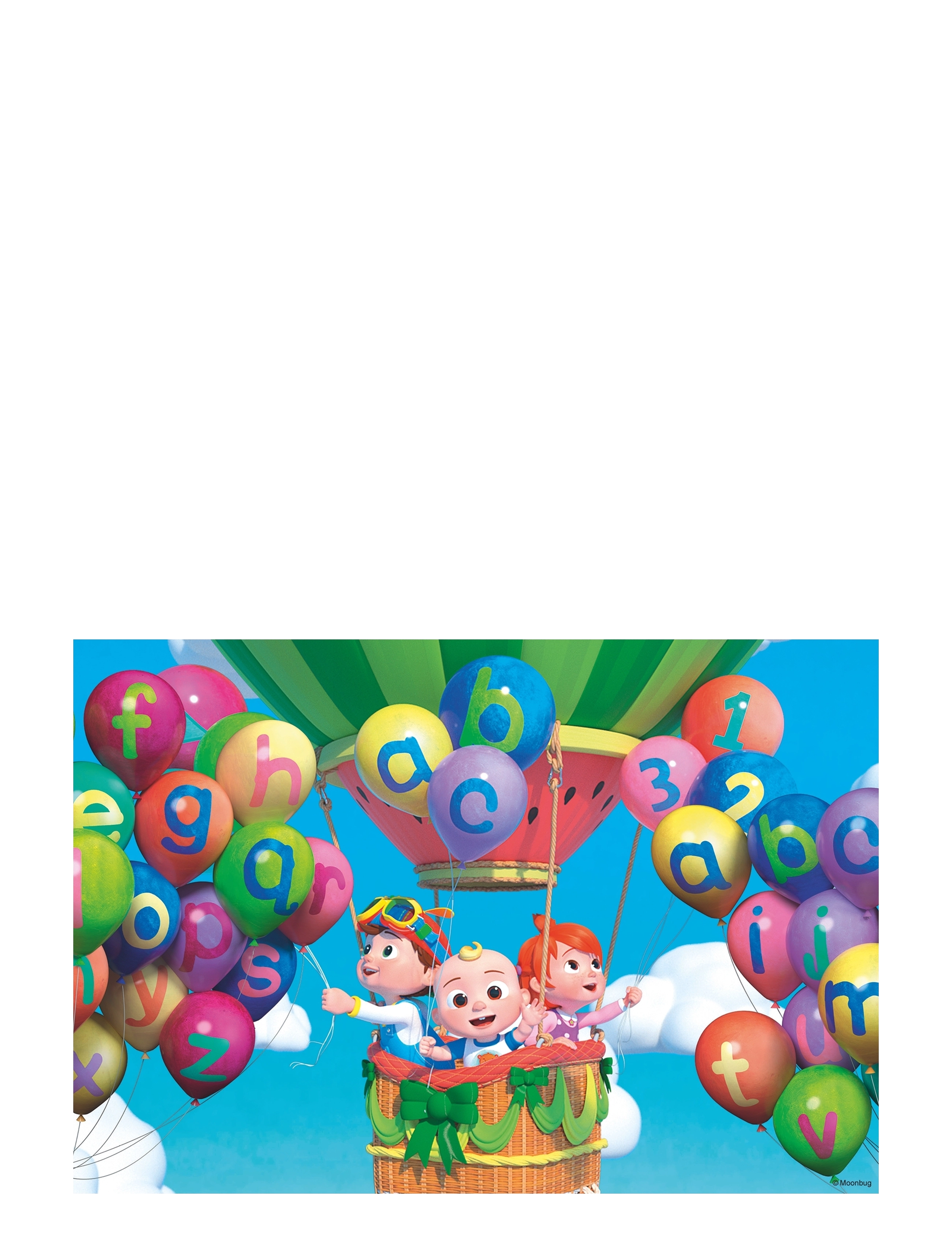 Ravensburger Learn And Play Cocomelon 2x12p - 4 for 3 - MULTI COLOURED / multi