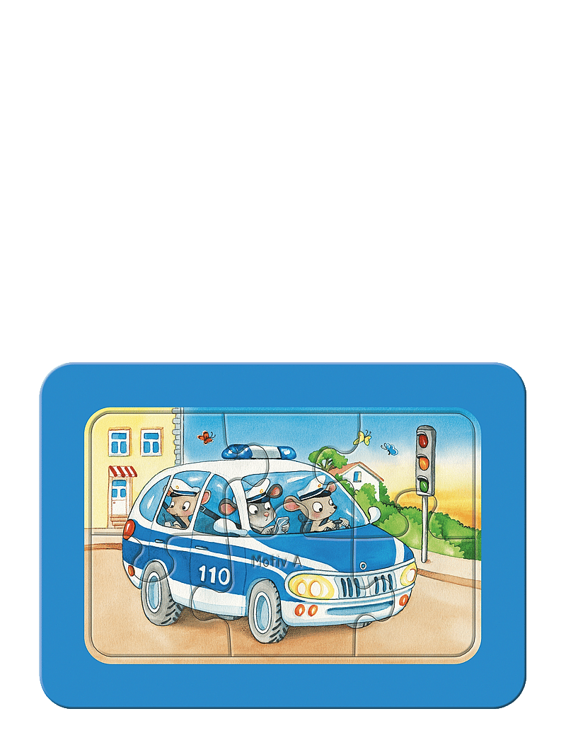 Ravensburger - Animals In Action 3x6p - træpuslespil - multi coloured - 2