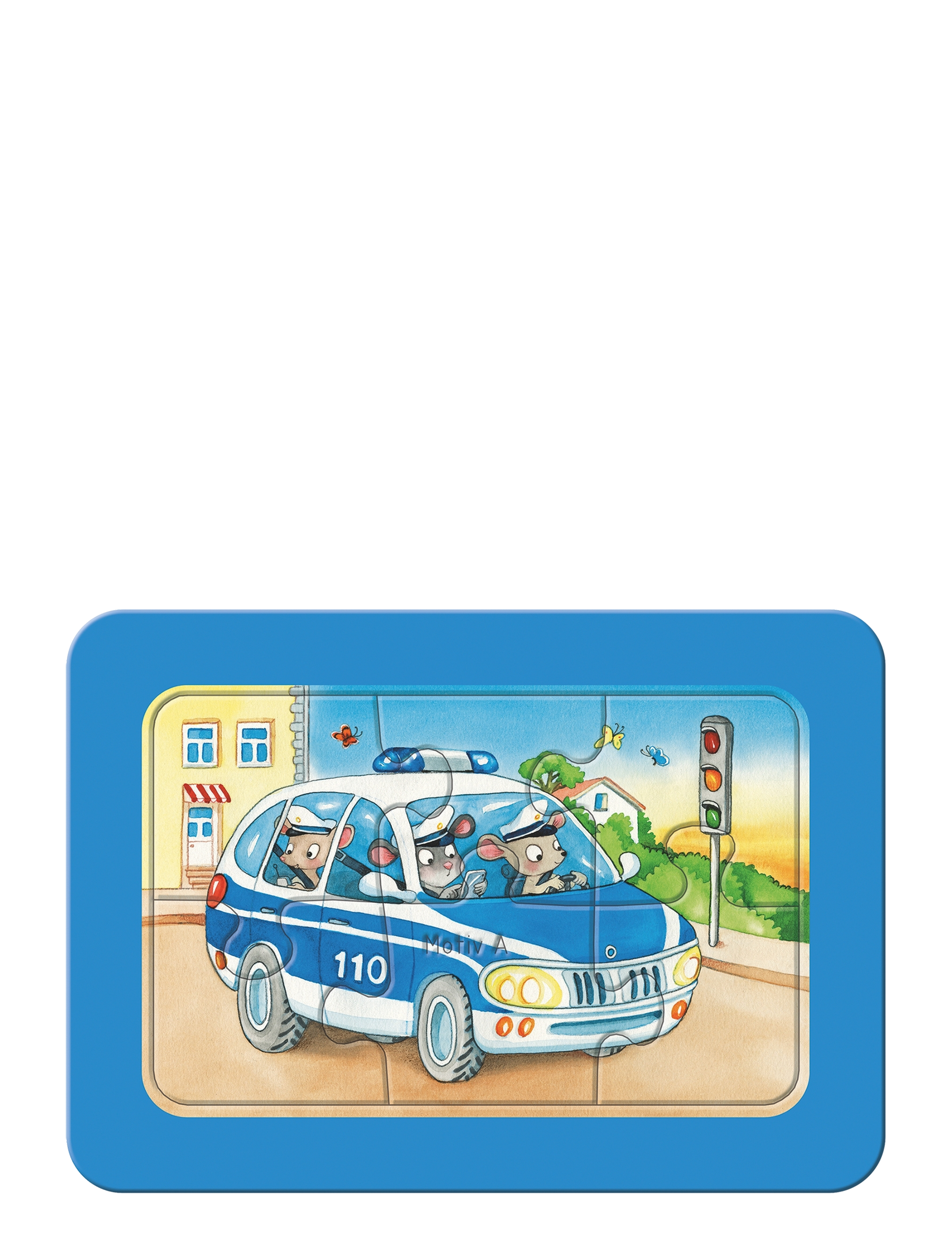 Ravensburger - Animals In Action 3x6p - træpuslespil - multi coloured - 2