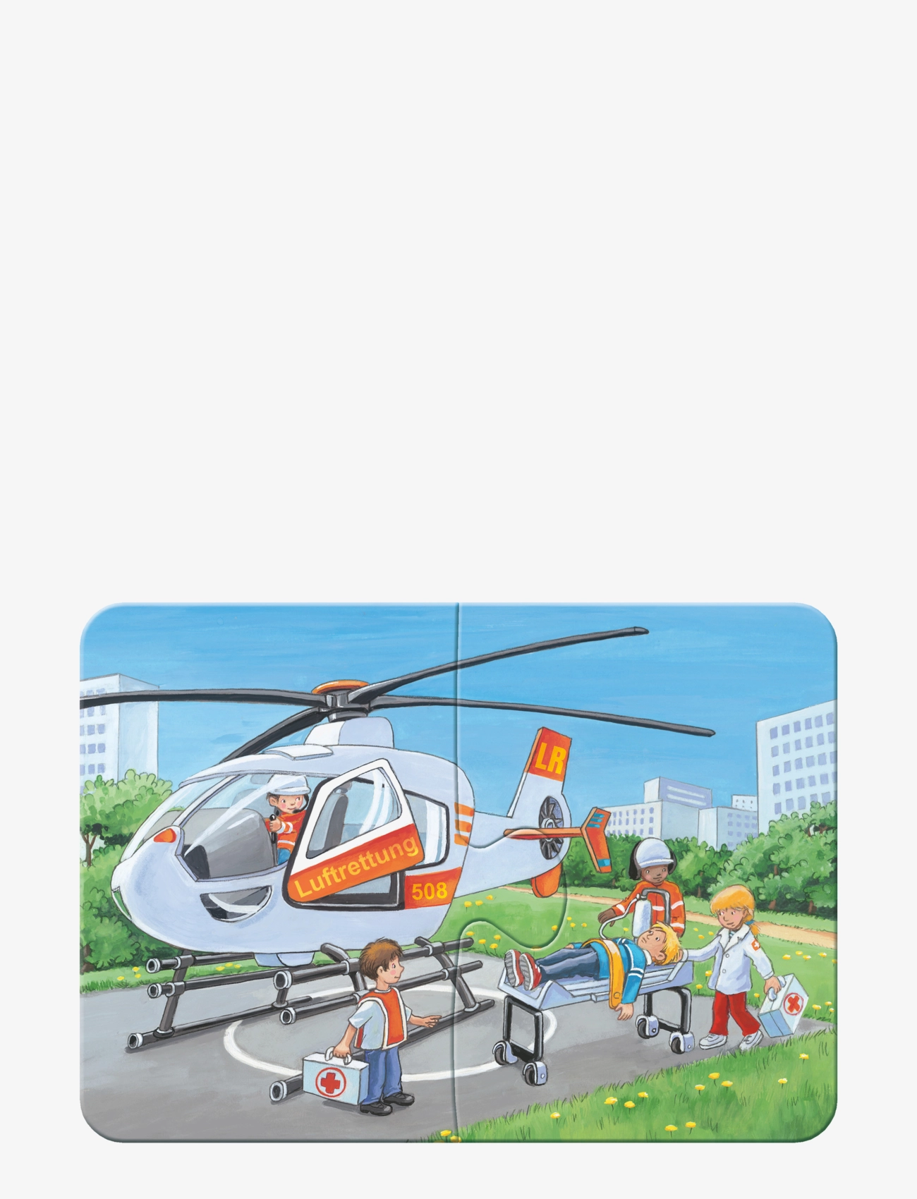 Ravensburger My Emergency Vehicles 2/4/6/8p - 4 for 3 - MULTI COLOURED / multi