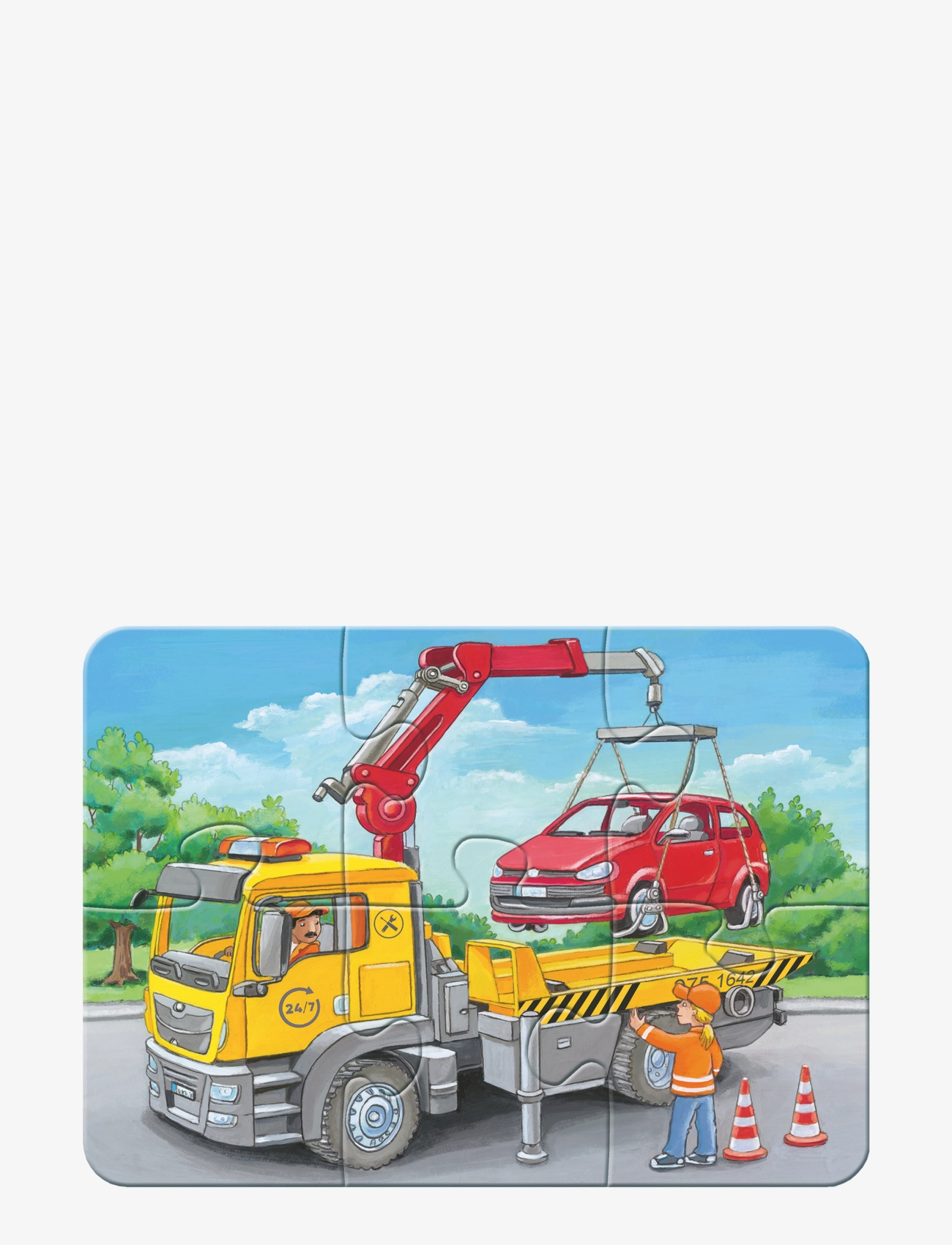 Ravensburger - My Emergency Vehicles 2/4/6/8p - klassiset palapelit - multi coloured - 1