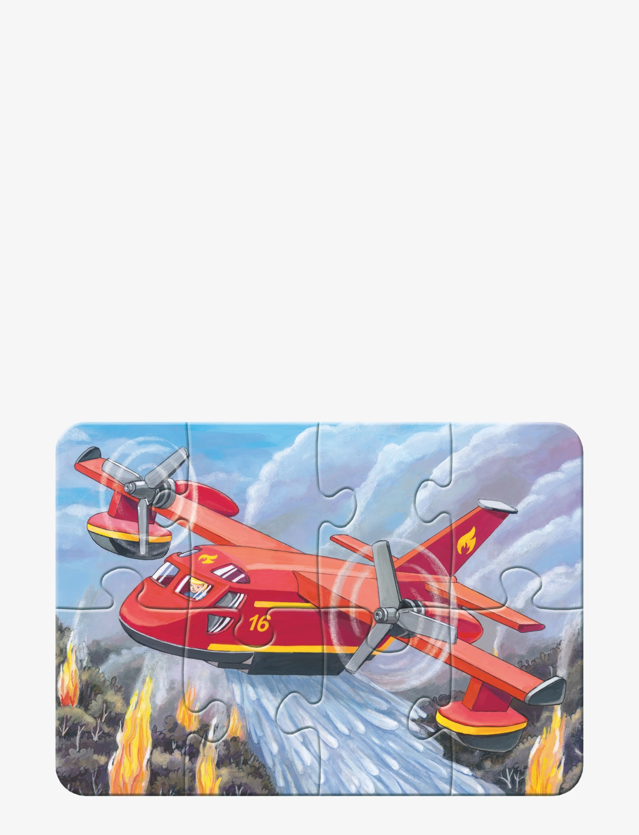 Ravensburger - My Emergency Vehicles 2/4/6/8p - klassiset palapelit - multi coloured - 2