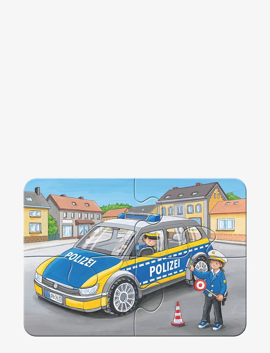 Ravensburger - My Emergency Vehicles 2/4/6/8p - klassísk púsl - multi coloured - 3