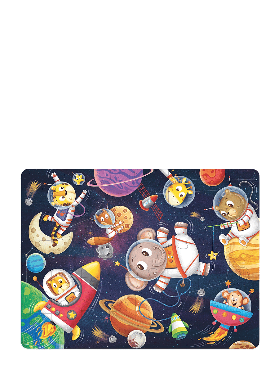 Ravensburger - Animal Astronauts 40p - klassiska pussel - multi coloured - 0