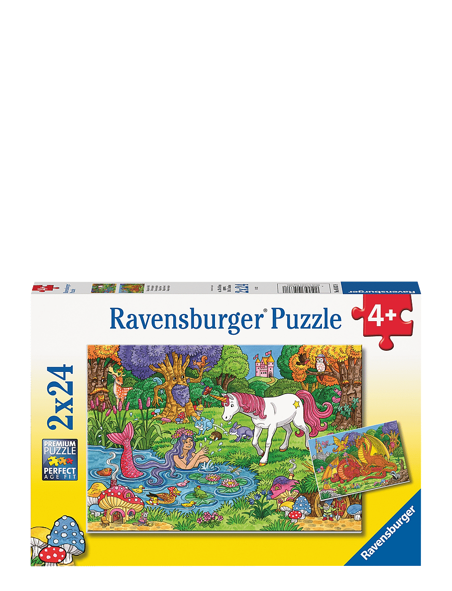 Ravensburger - Magical Forest 2x24p - klassísk púsl - multi coloured - 0