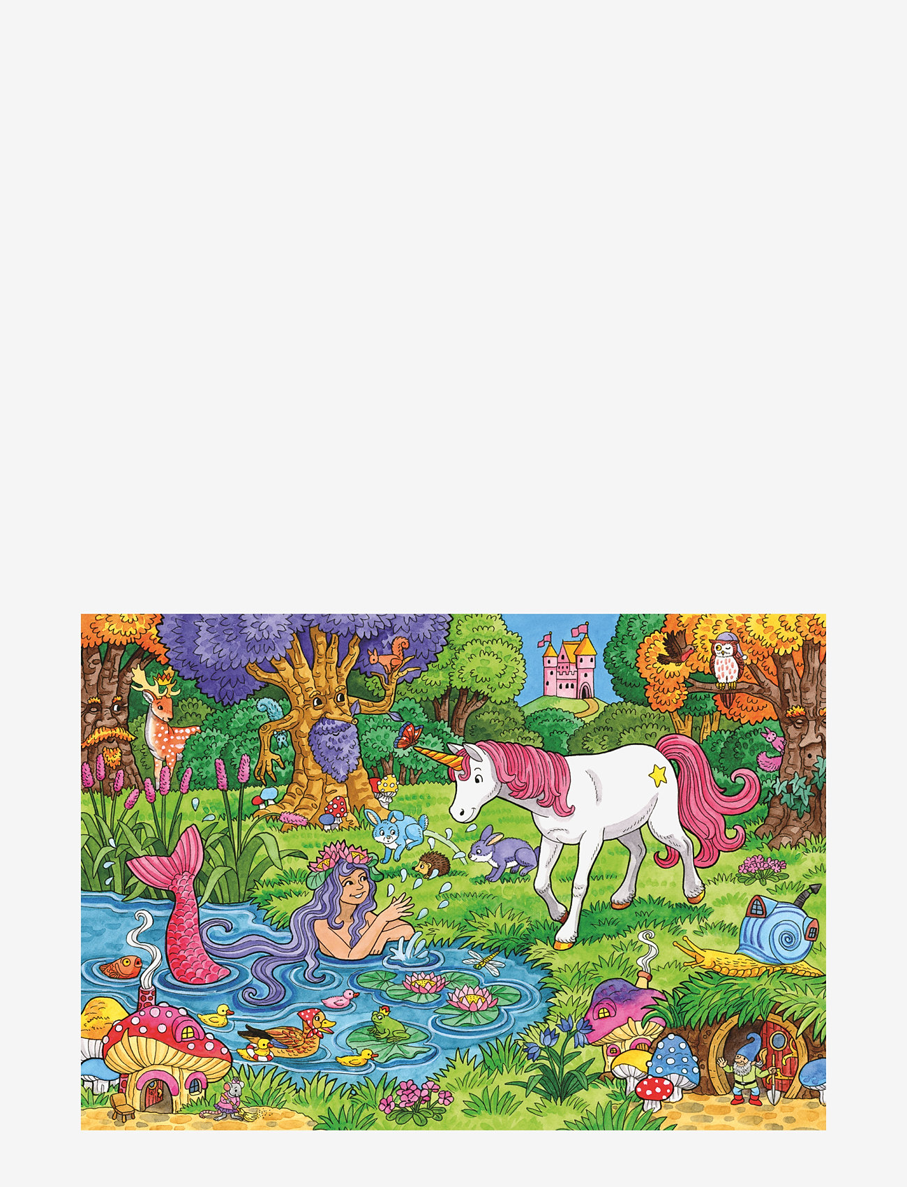 Ravensburger - Magical Forest 2x24p - klassiske puslespil - multi coloured - 1