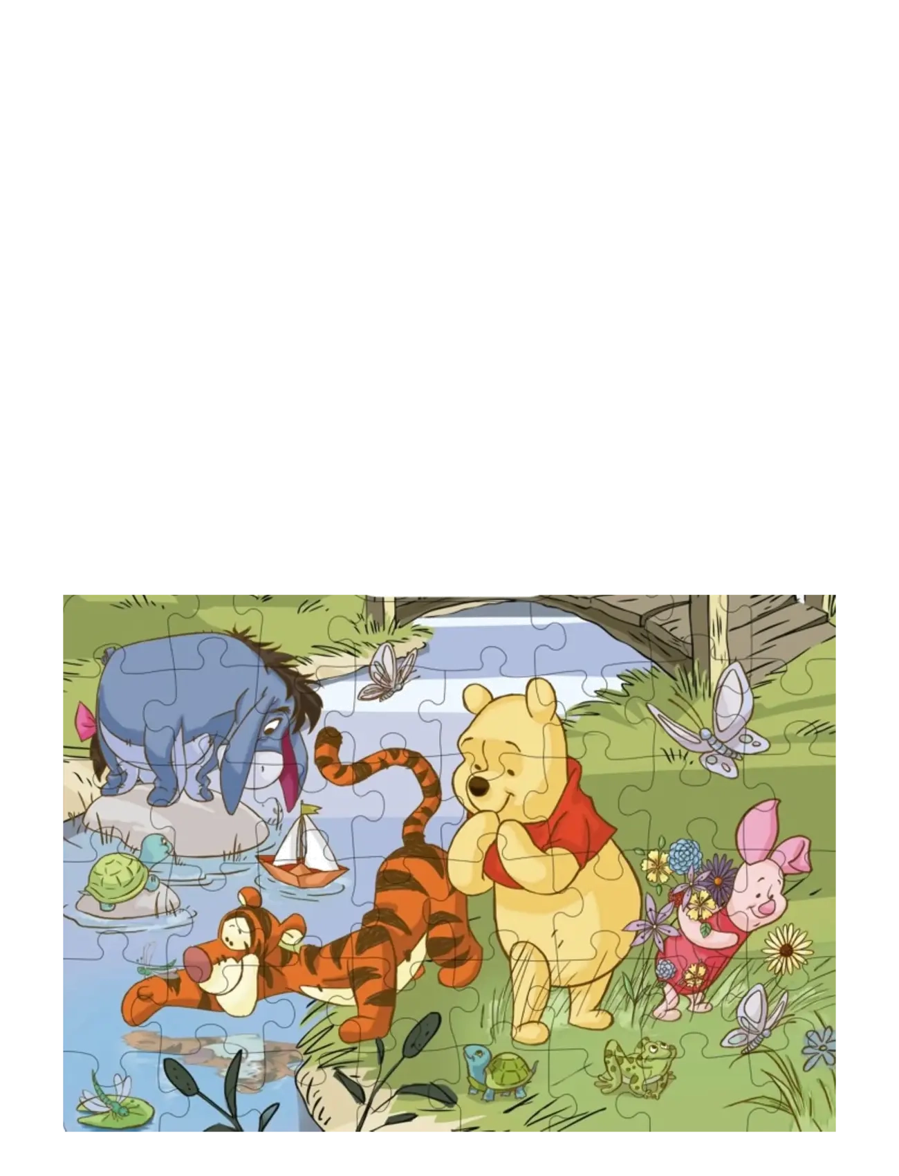 Ravensburger - Discover Nature With Winnie-The-Pooh 47p - klassiska pussel - multi coloured - 1