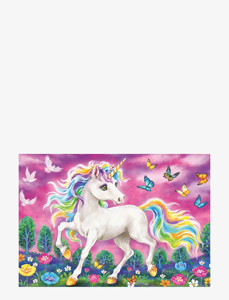 Ravensburger - Unicorn And Pegasus 2x24p - klassiske puslespil - multi coloured - 1
