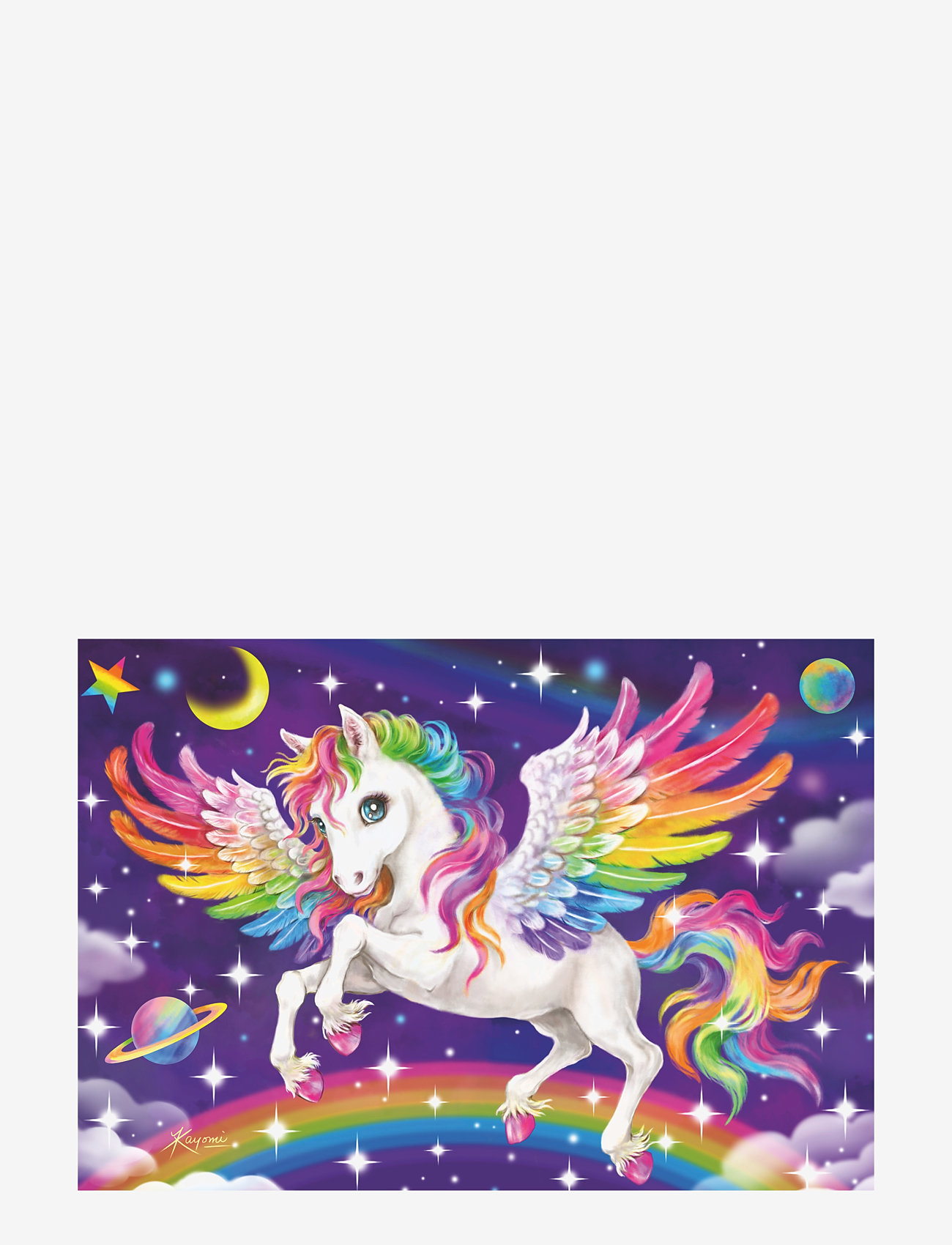 Ravensburger - Unicorn And Pegasus 2x24p - klassiske puslespil - multi coloured - 2