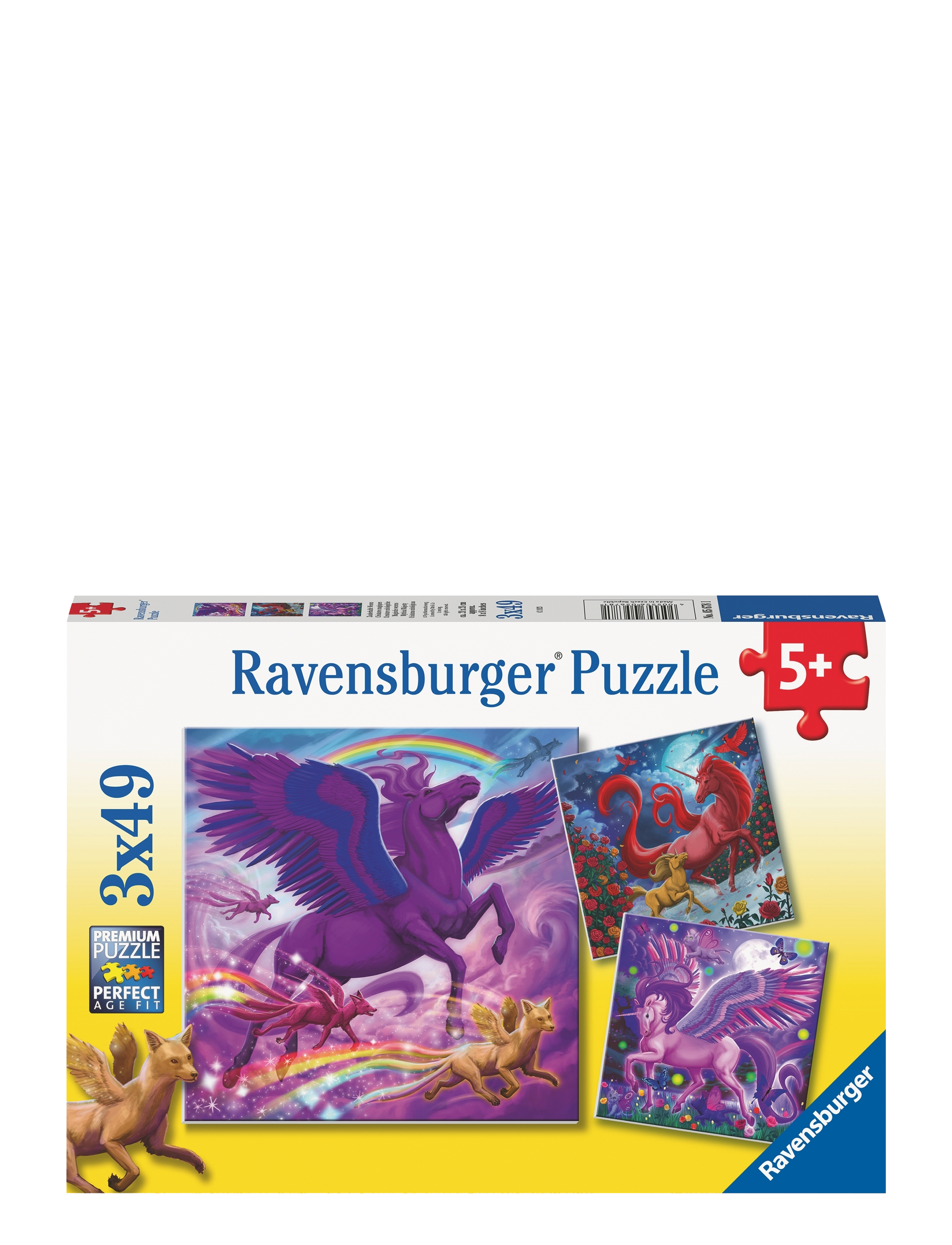 Ravensburger Mythical Majesty 3x49p - Legetøj - MULTI COLOURED / multi