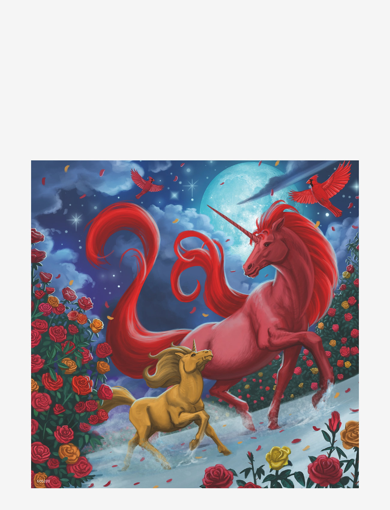 Ravensburger - Mythical Majesty 3x49p - klassiske puslespil - multi coloured - 3