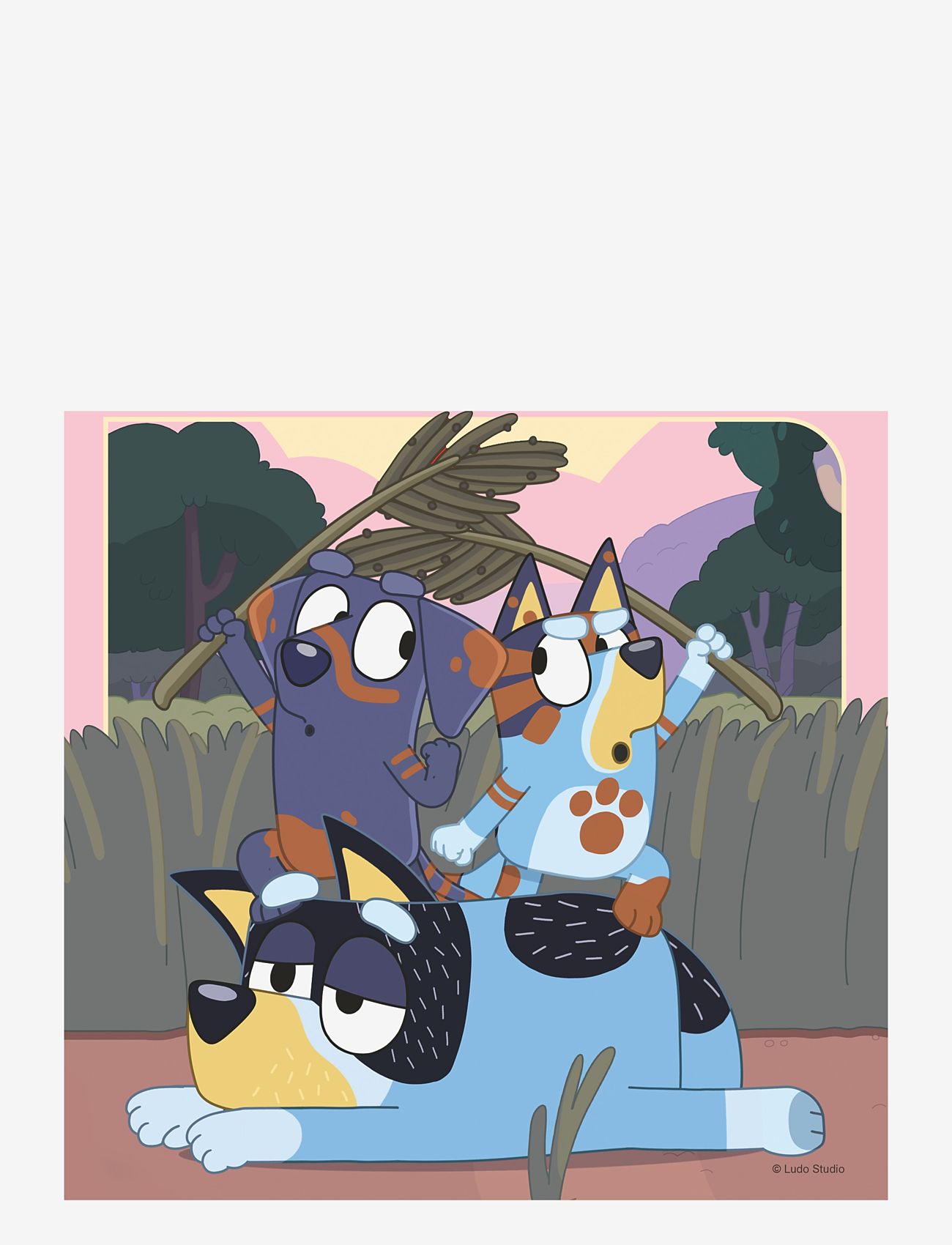 Ravensburger - Bluey 3x49p - klassiske puslespil - multi coloured - 2