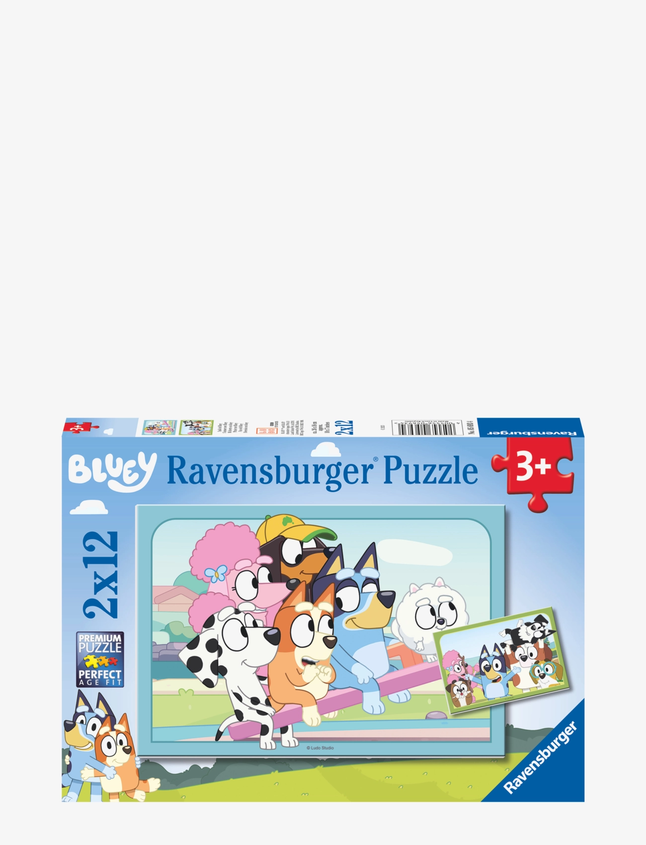 Ravensburger Bluey 2x12p - Leksaker - MULTI COLOURED / multi