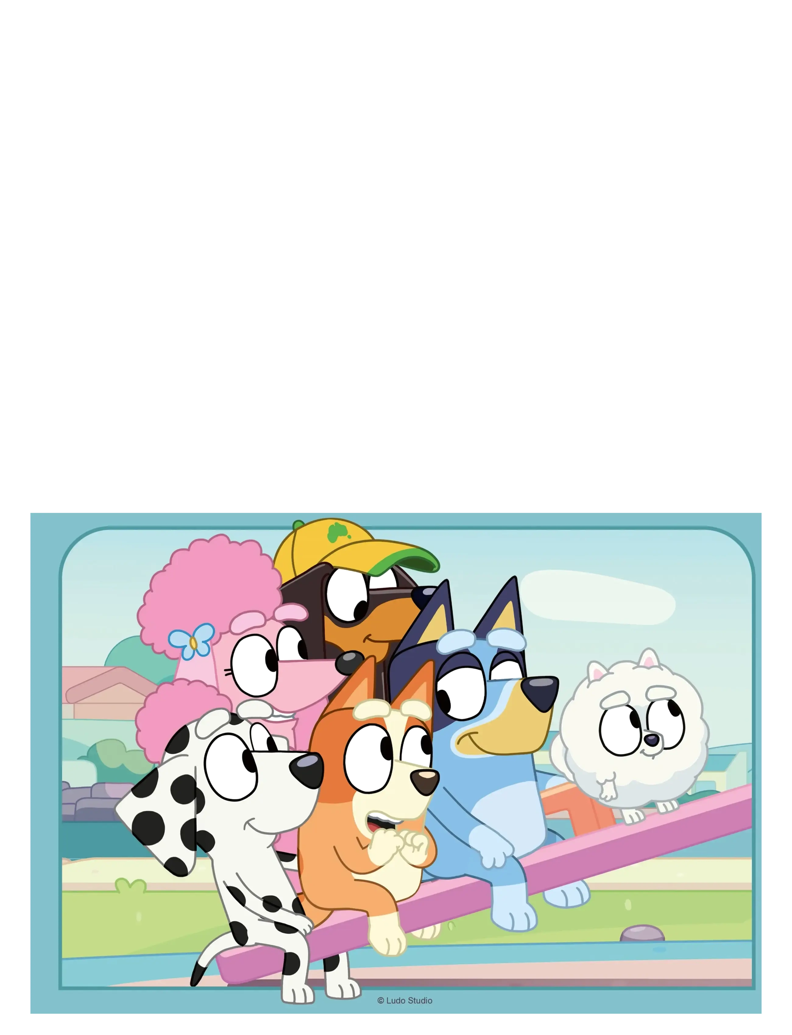 Ravensburger - Bluey 2x12p - klassiska pussel - multi coloured - 3