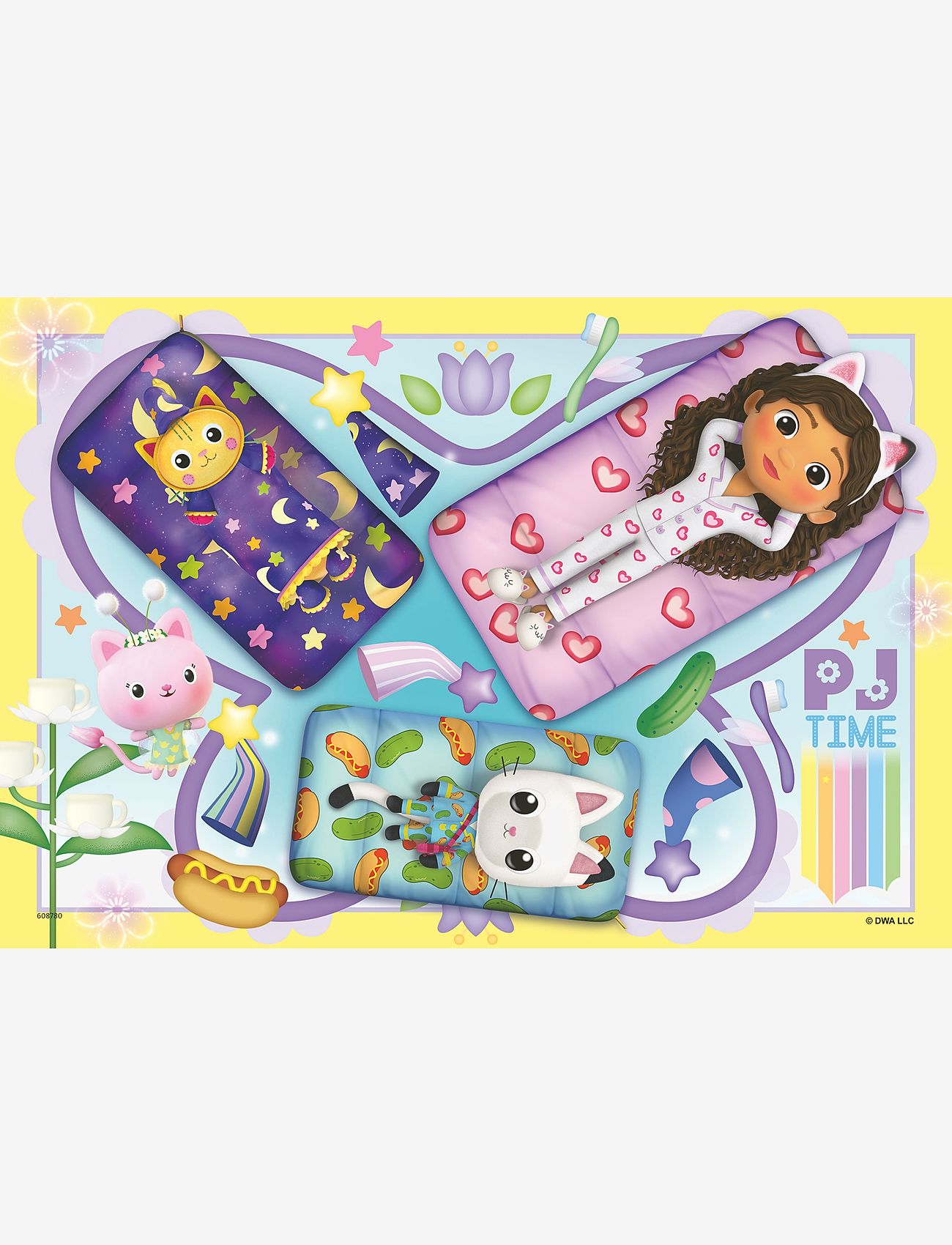 Ravensburger - Gabby's Dollhouse 2x12p - classic puzzles - multi coloured - 1