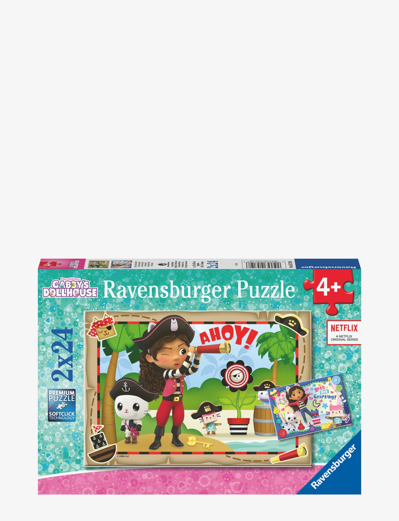 Ravensburger Gabby's Dollhouse 2x24p - App deal - MULTI COLOURED / multi