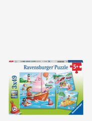 Ravensburger - Watercraft 3x49p - klassiska pussel - multi coloured - 0