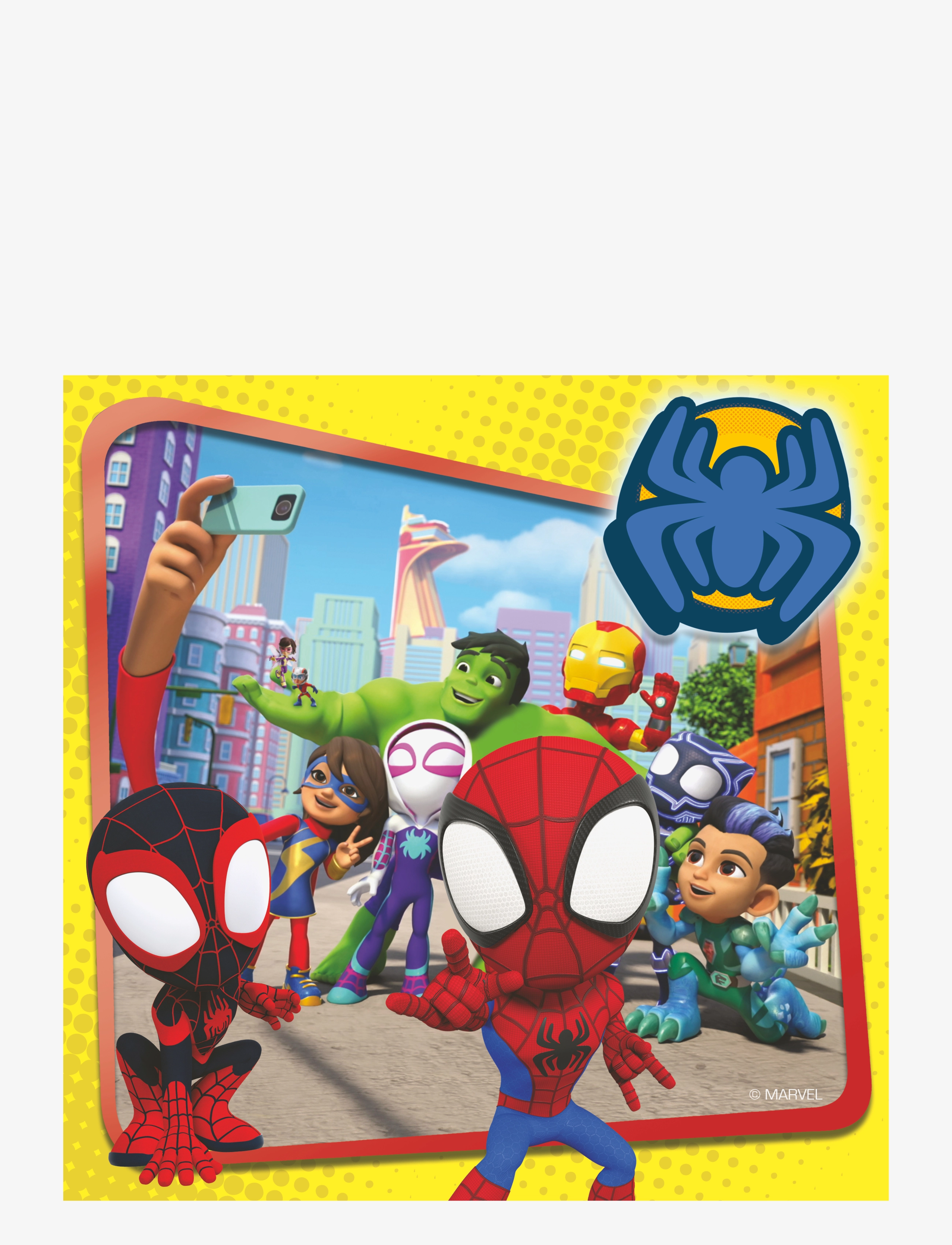 Ravensburger - Spideys eventyr 3x49p - klassiske puslespill - multi coloured - 2